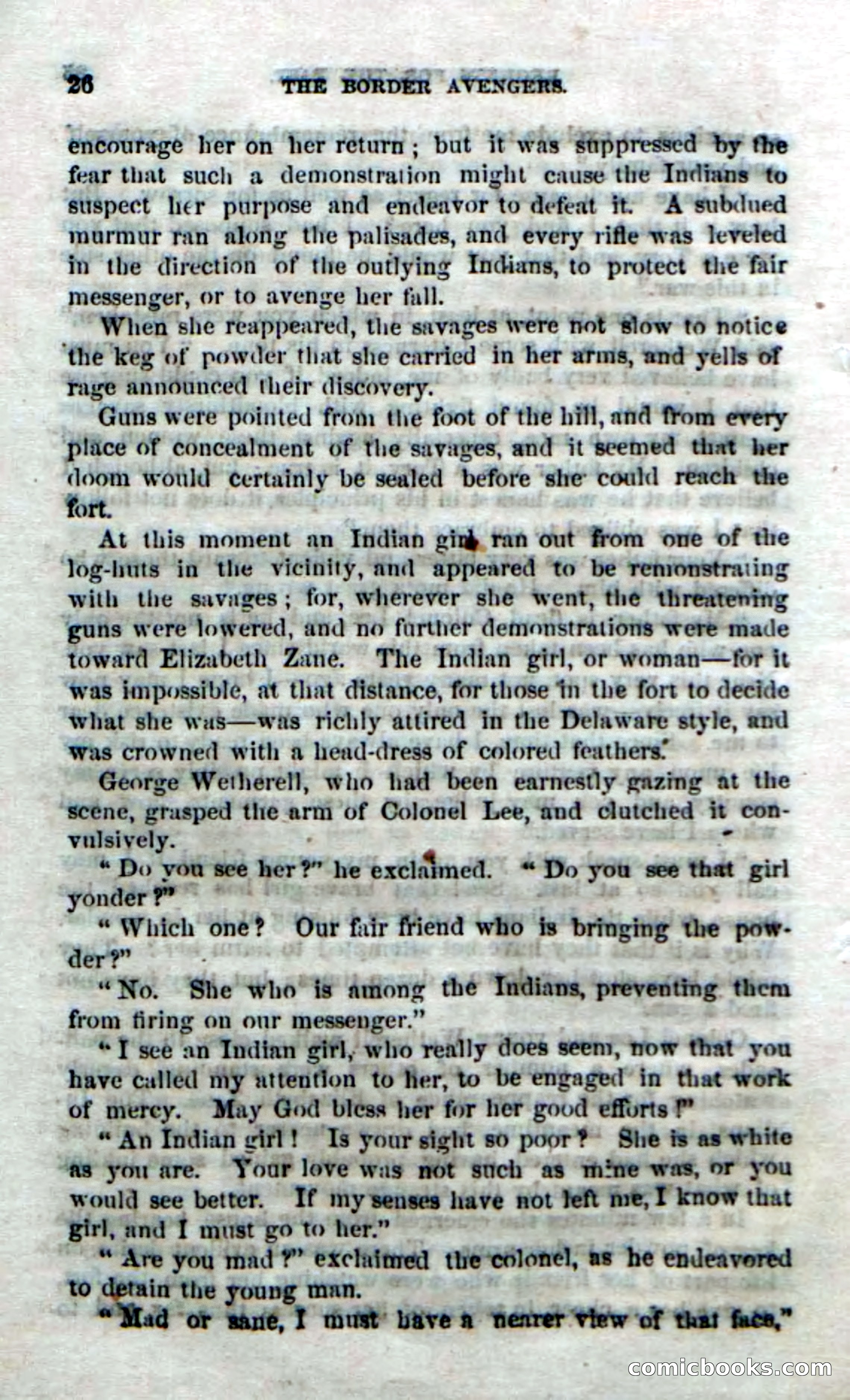 Beadle's Dime Novels No. 170: The Border Avengers — page 24 of 100