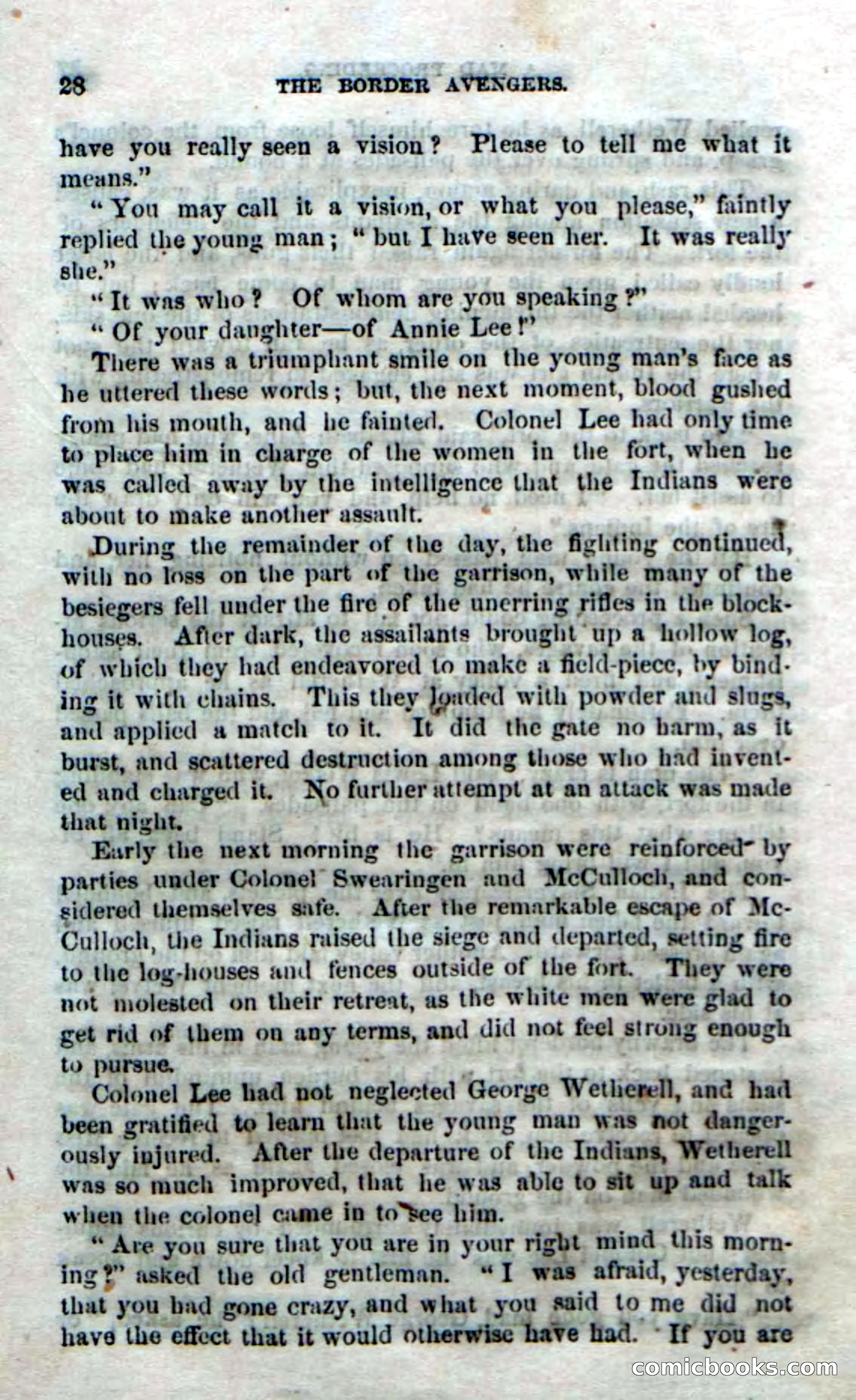 Beadle's Dime Novels No. 170: The Border Avengers — page 26 of 100
