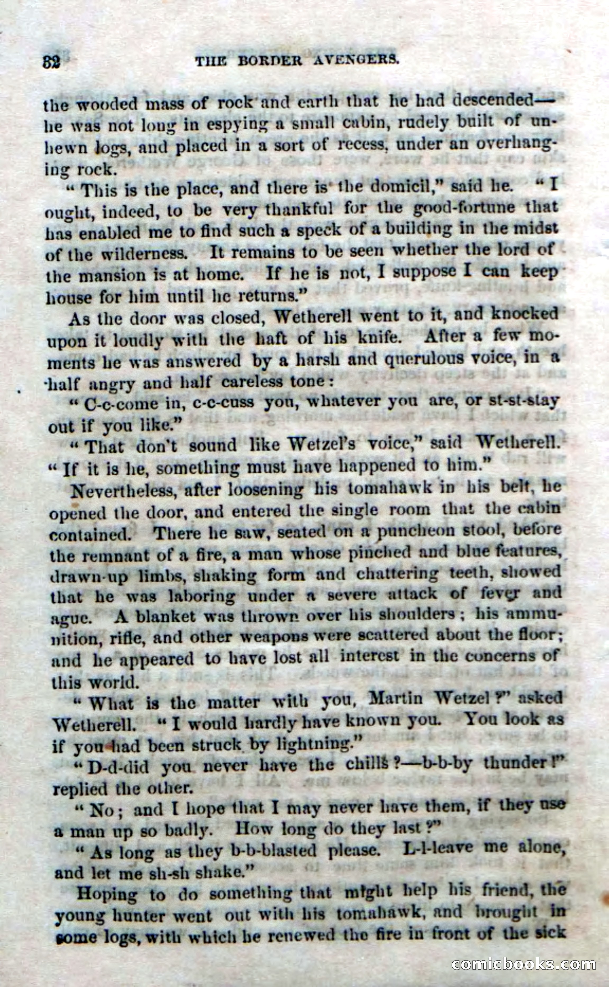 Beadle's Dime Novels No. 170: The Border Avengers — page 30 of 100