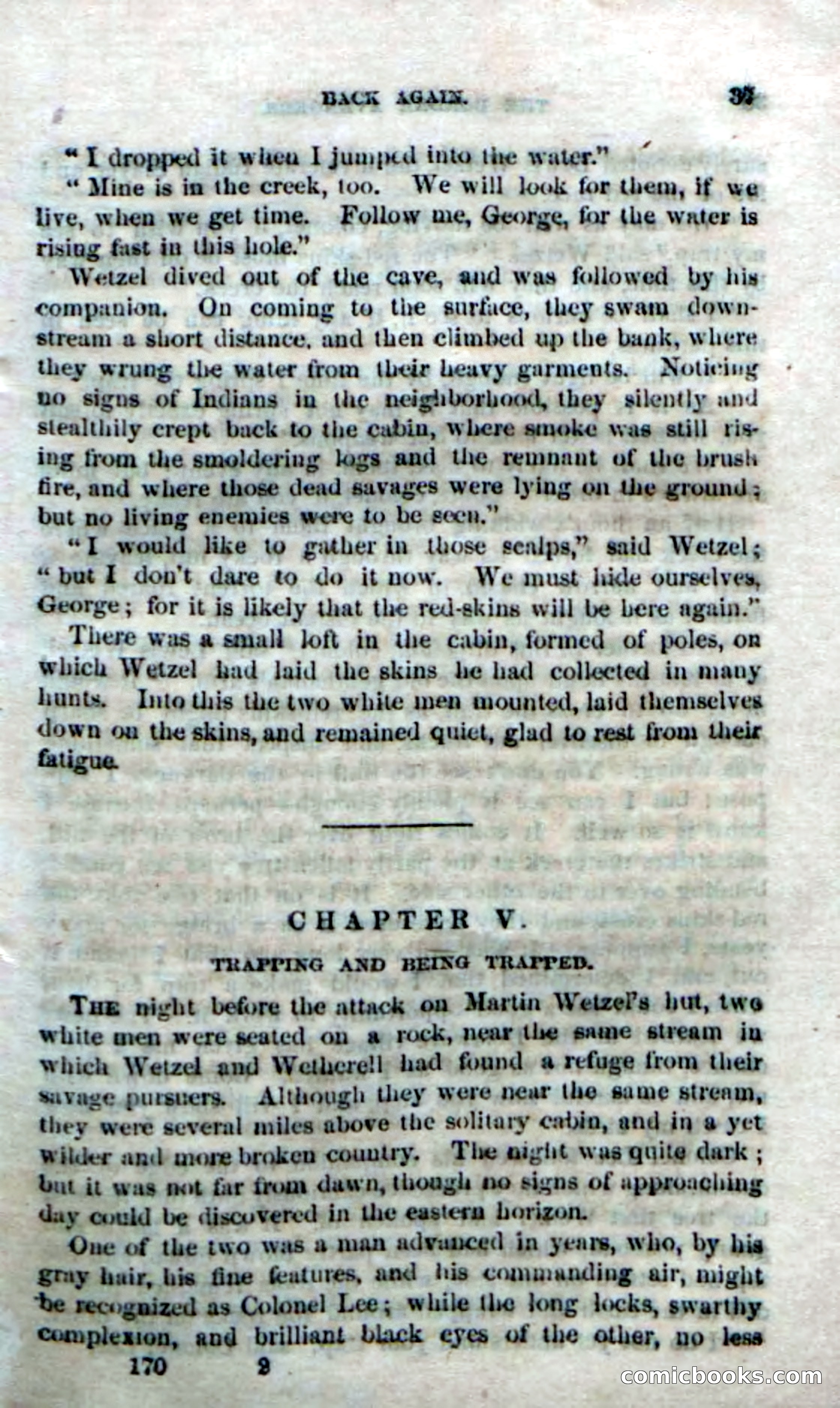 Beadle's Dime Novels No. 170: The Border Avengers — page 35 of 100