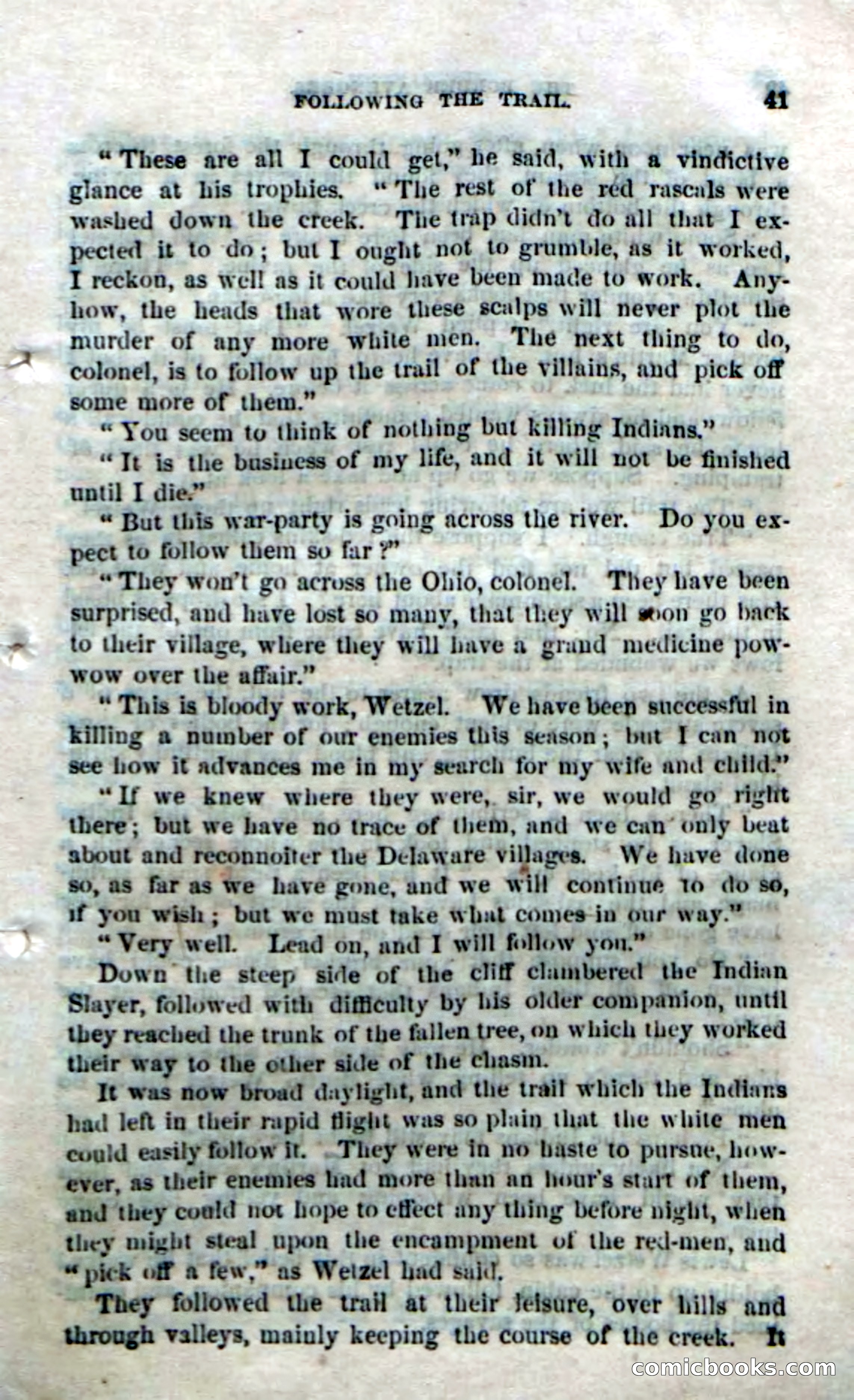 Beadle's Dime Novels No. 170: The Border Avengers — page 39 of 100