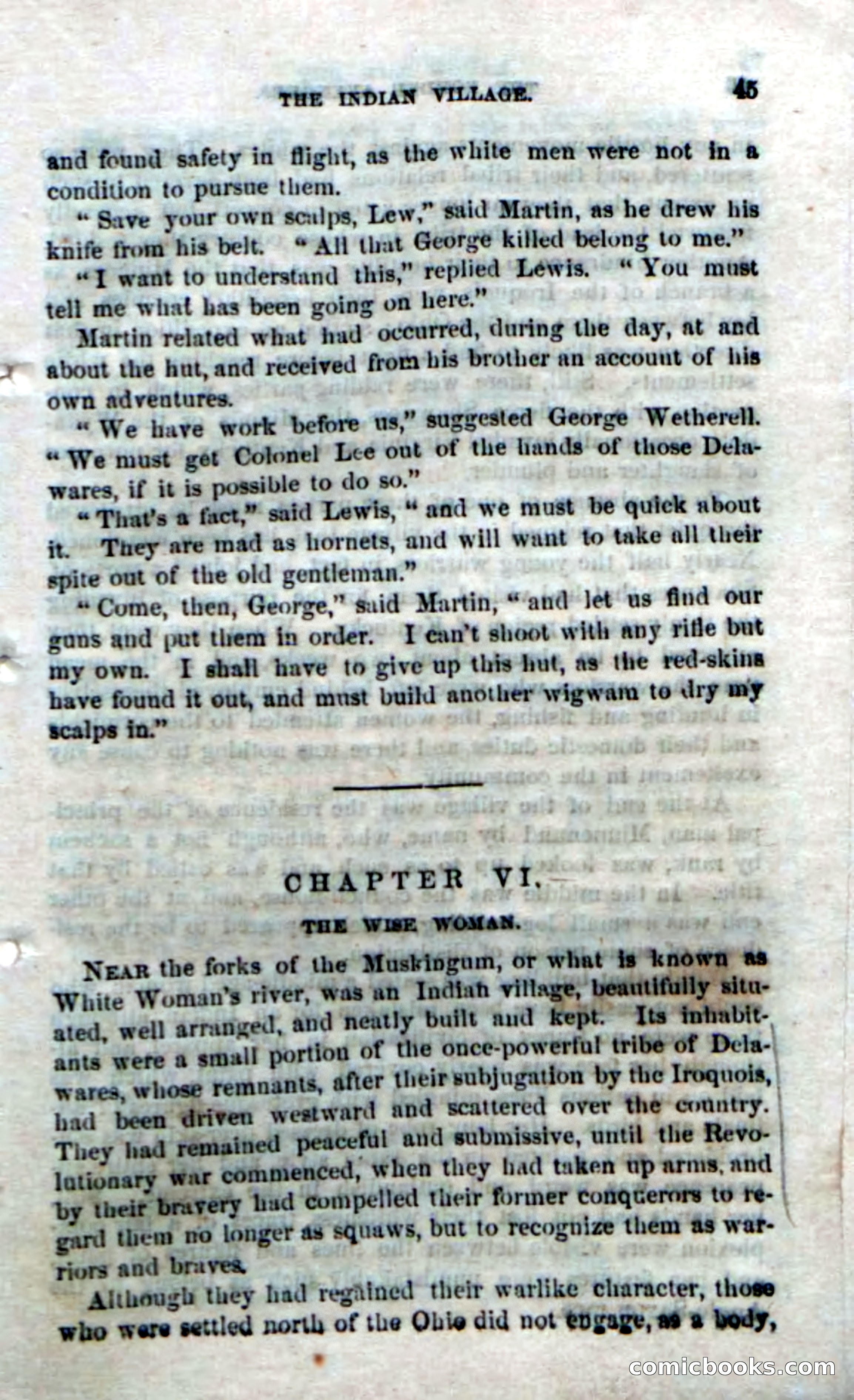 Beadle's Dime Novels No. 170: The Border Avengers — page 43 of 100
