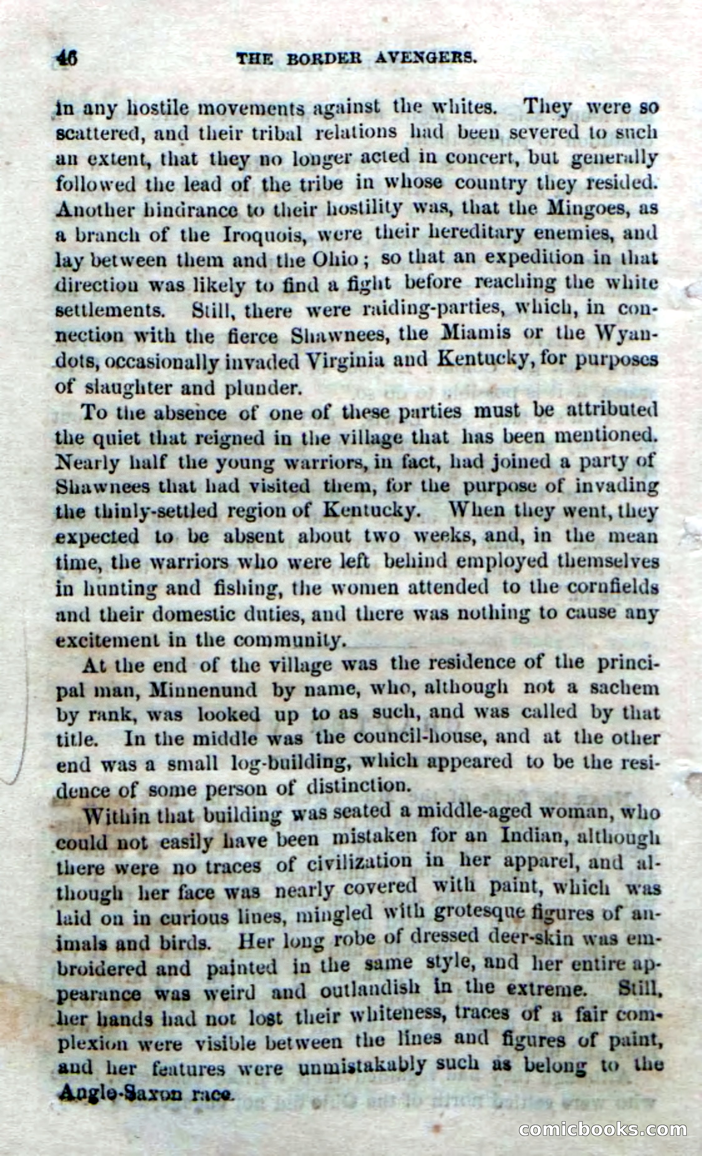 Beadle's Dime Novels No. 170: The Border Avengers — page 44 of 100