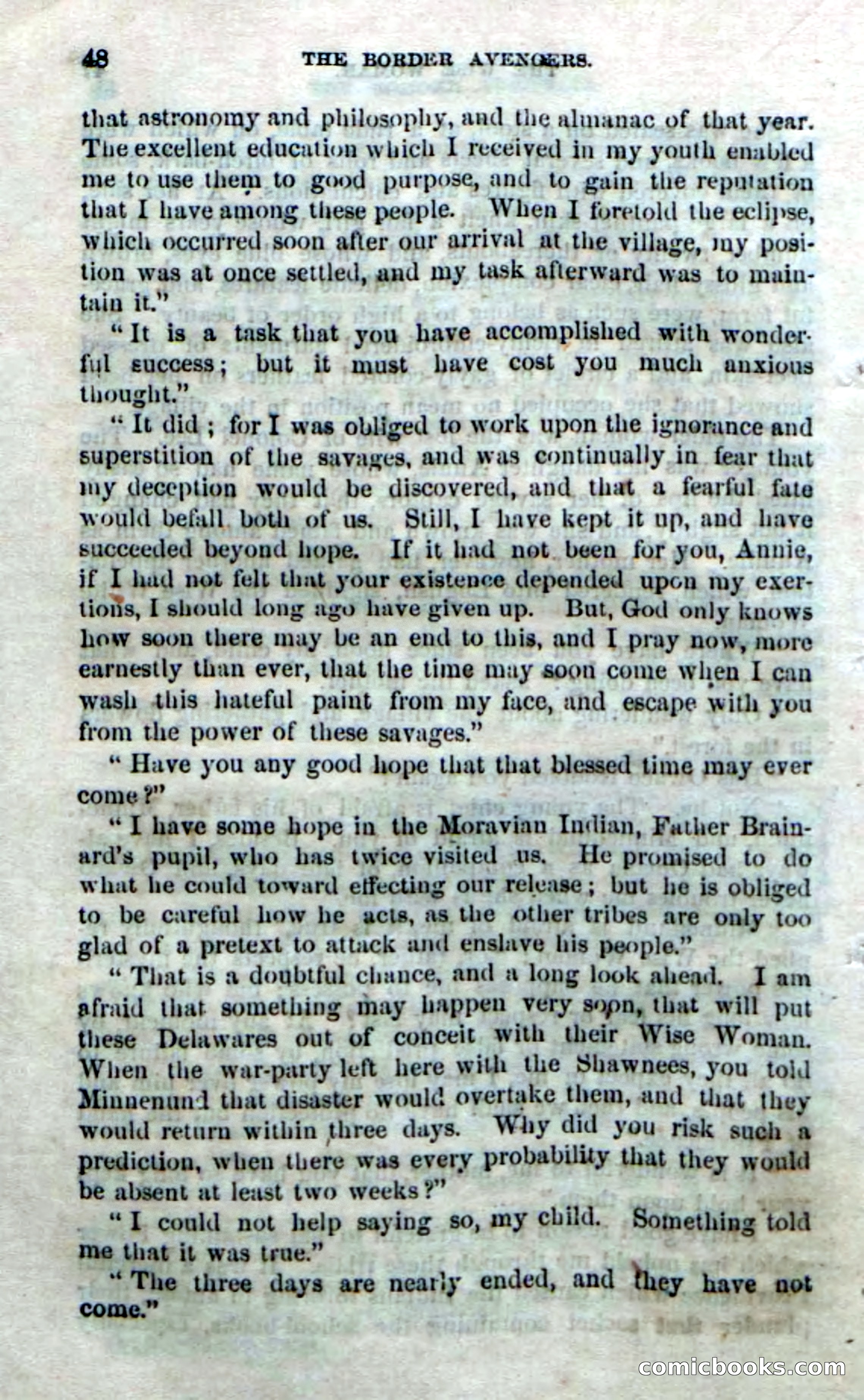 Beadle's Dime Novels No. 170: The Border Avengers — page 46 of 100