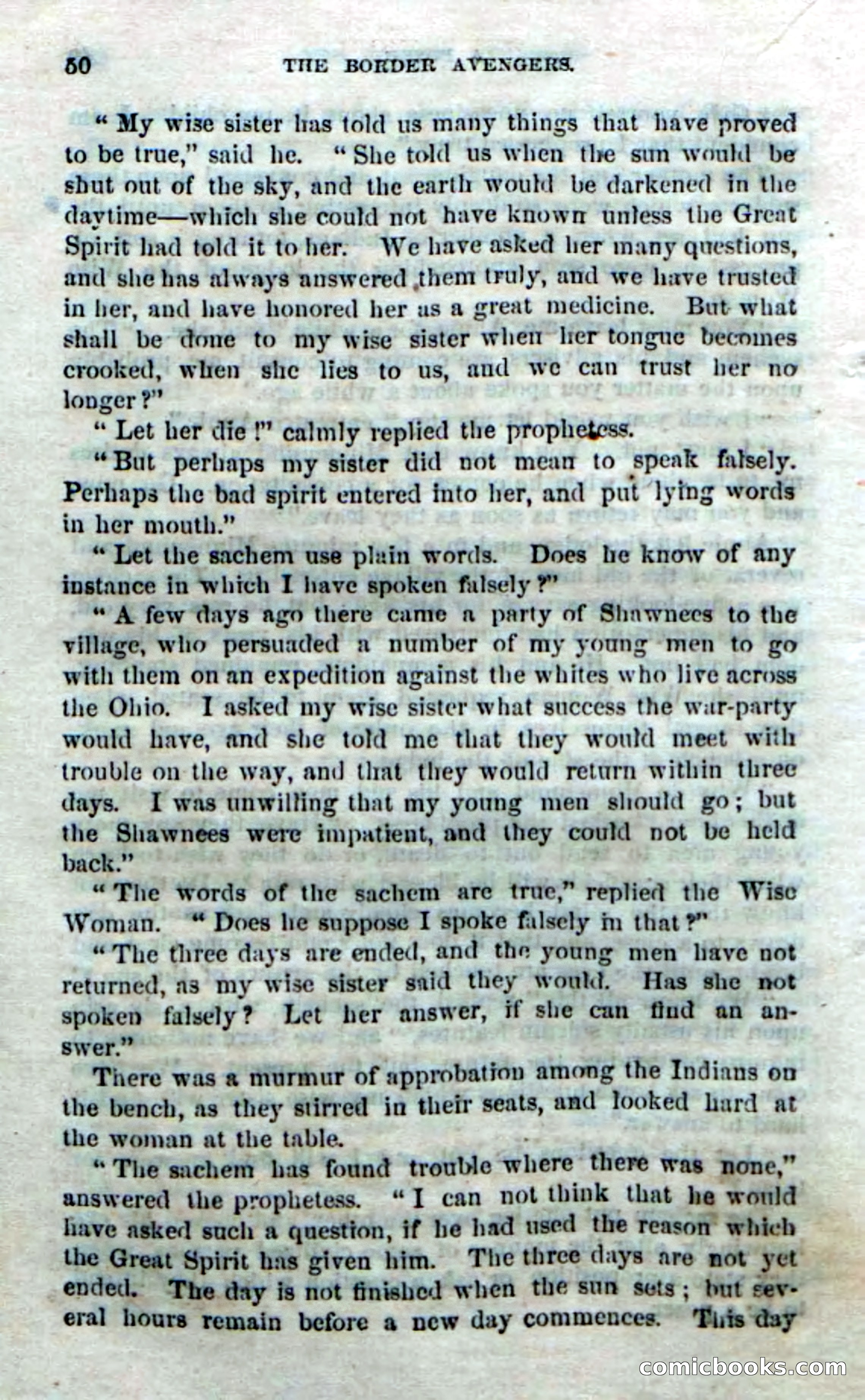 Beadle's Dime Novels No. 170: The Border Avengers — page 48 of 100