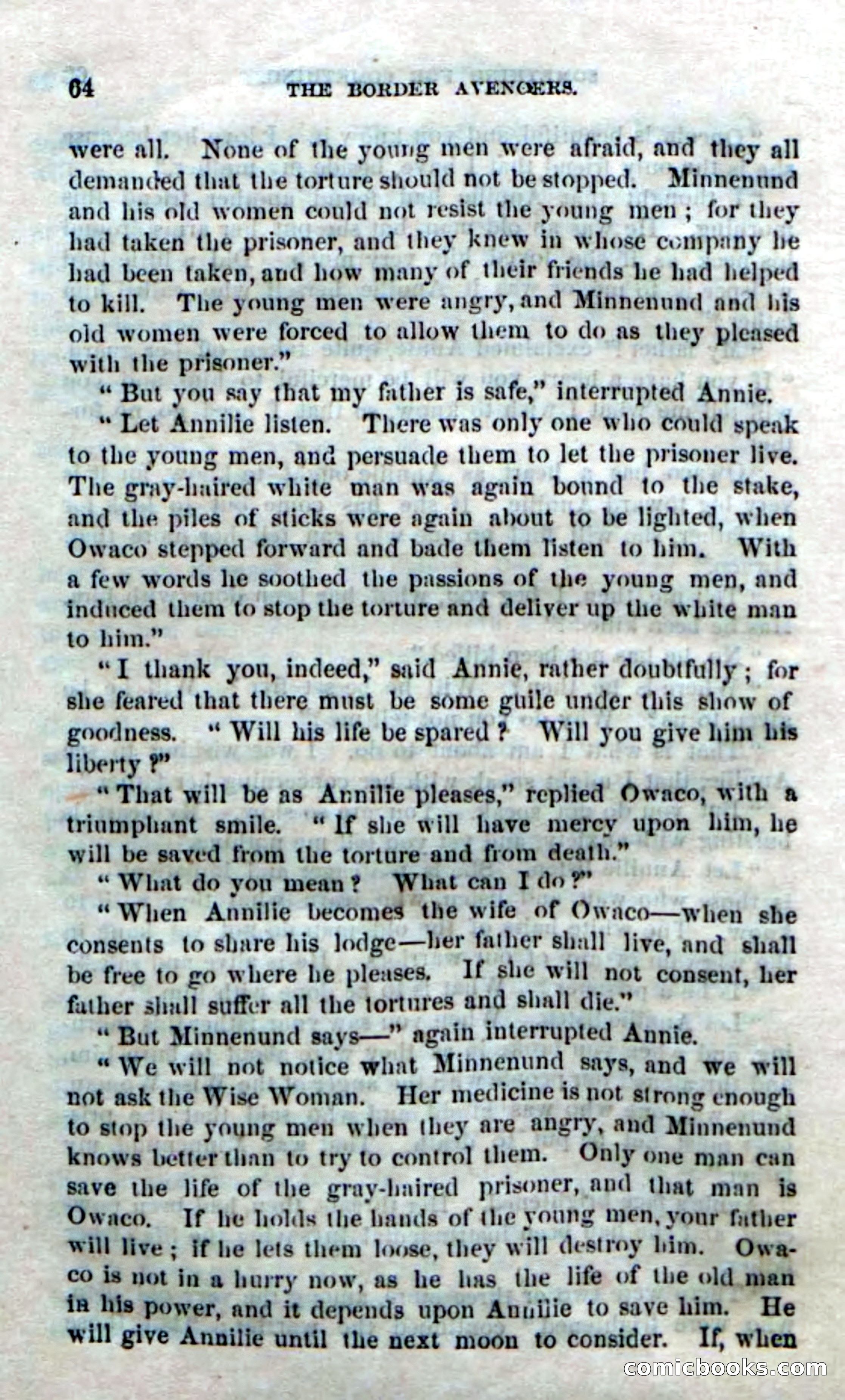 Beadle's Dime Novels No. 170: The Border Avengers — page 62 of 100