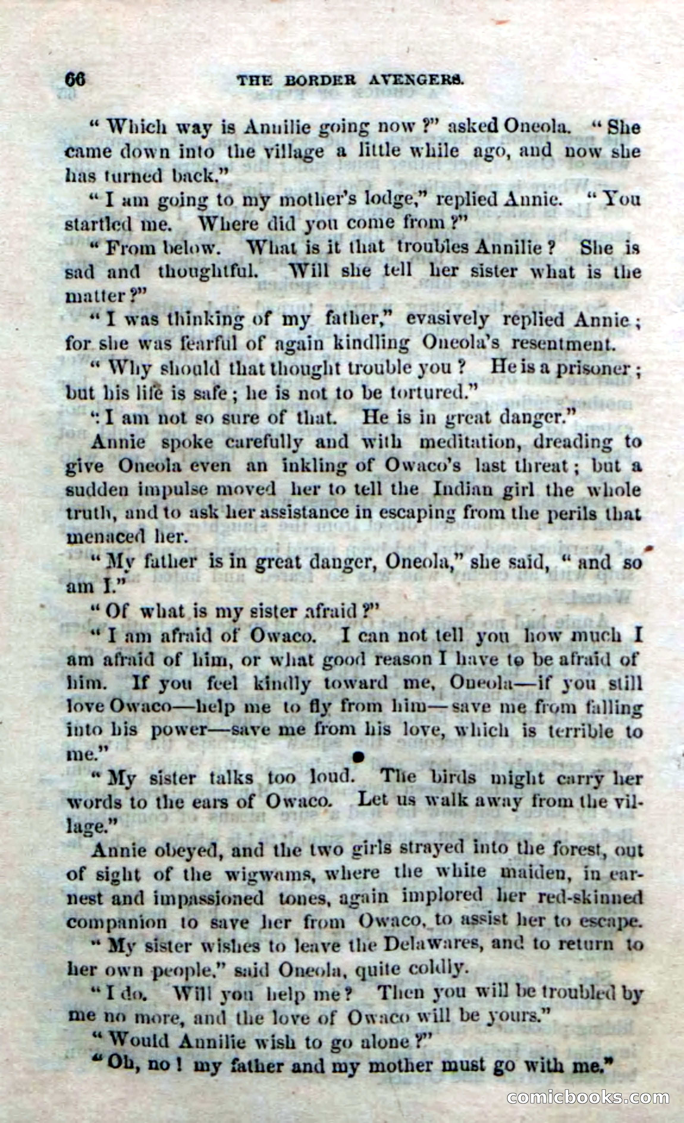 Beadle's Dime Novels No. 170: The Border Avengers — page 64 of 100