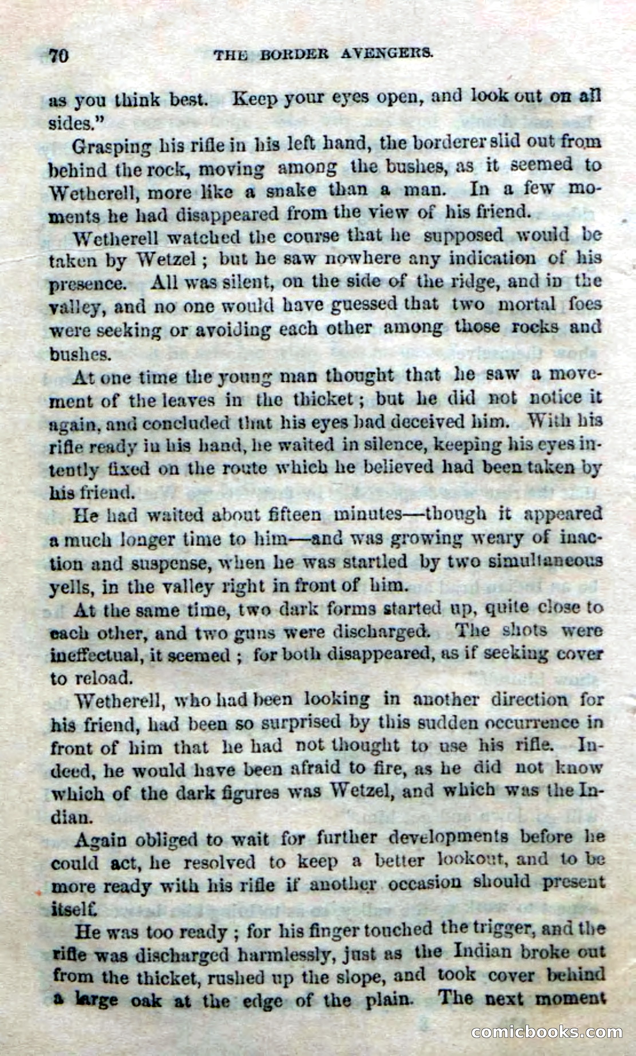 Beadle's Dime Novels No. 170: The Border Avengers — page 68 of 100