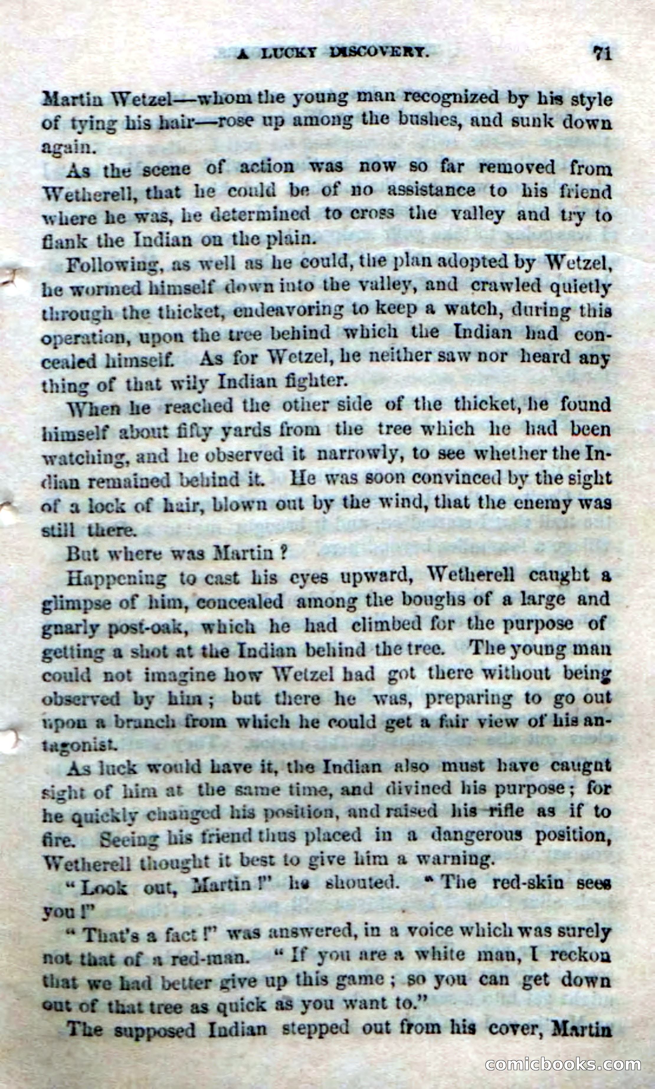 Beadle's Dime Novels No. 170: The Border Avengers — page 69 of 100