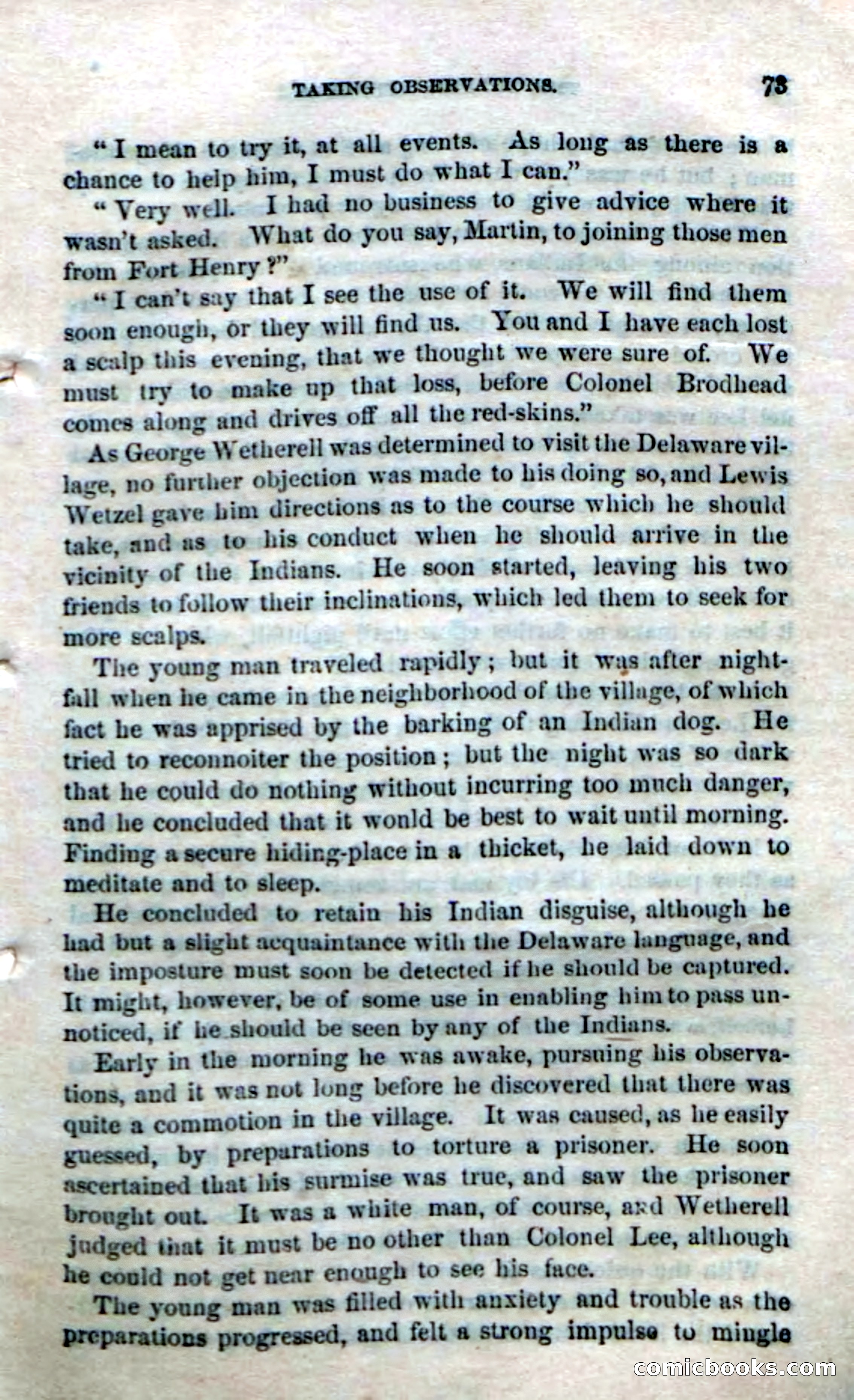 Beadle's Dime Novels No. 170: The Border Avengers — page 71 of 100