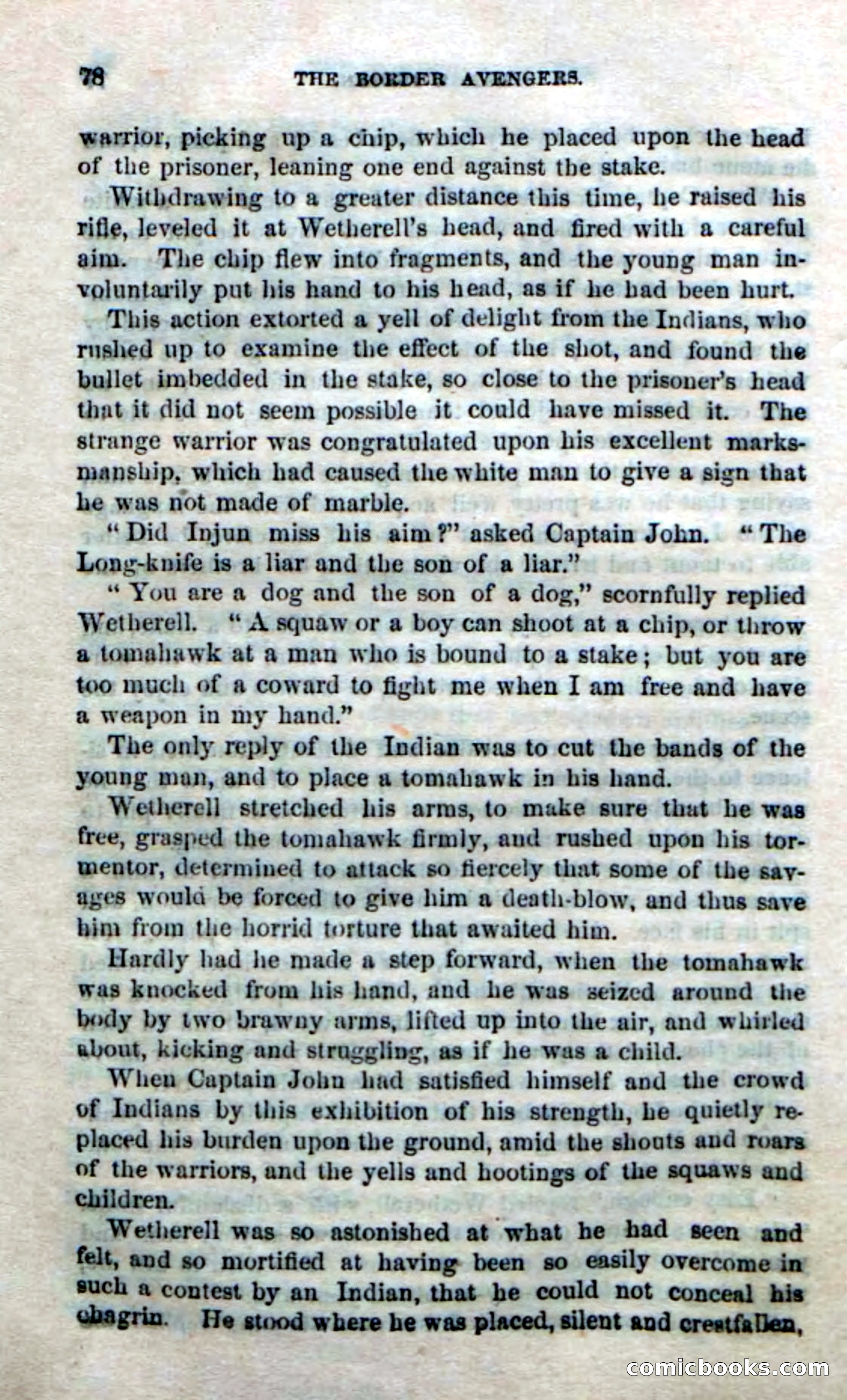 Beadle's Dime Novels No. 170: The Border Avengers — page 76 of 100