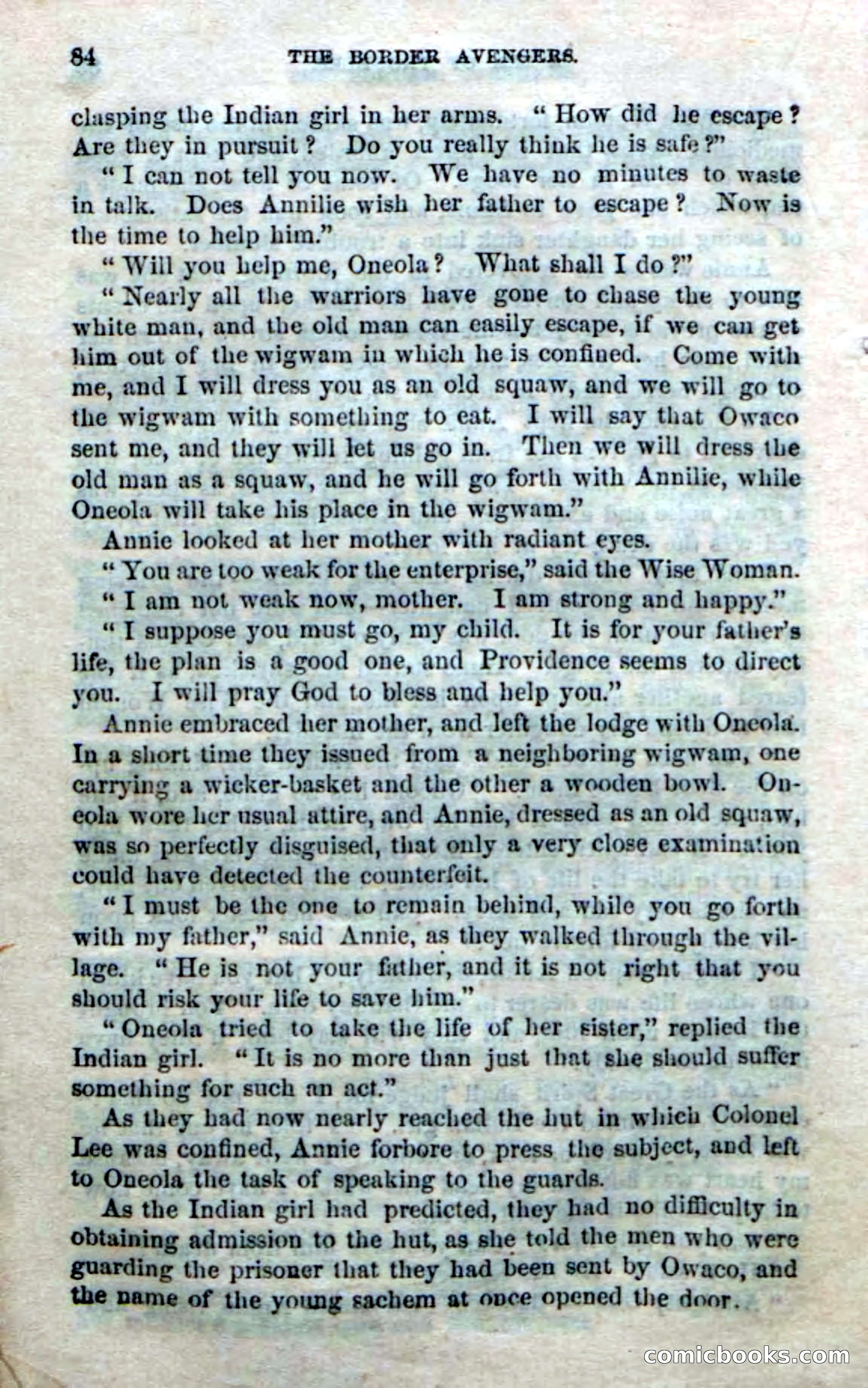 Beadle's Dime Novels No. 170: The Border Avengers — page 82 of 100