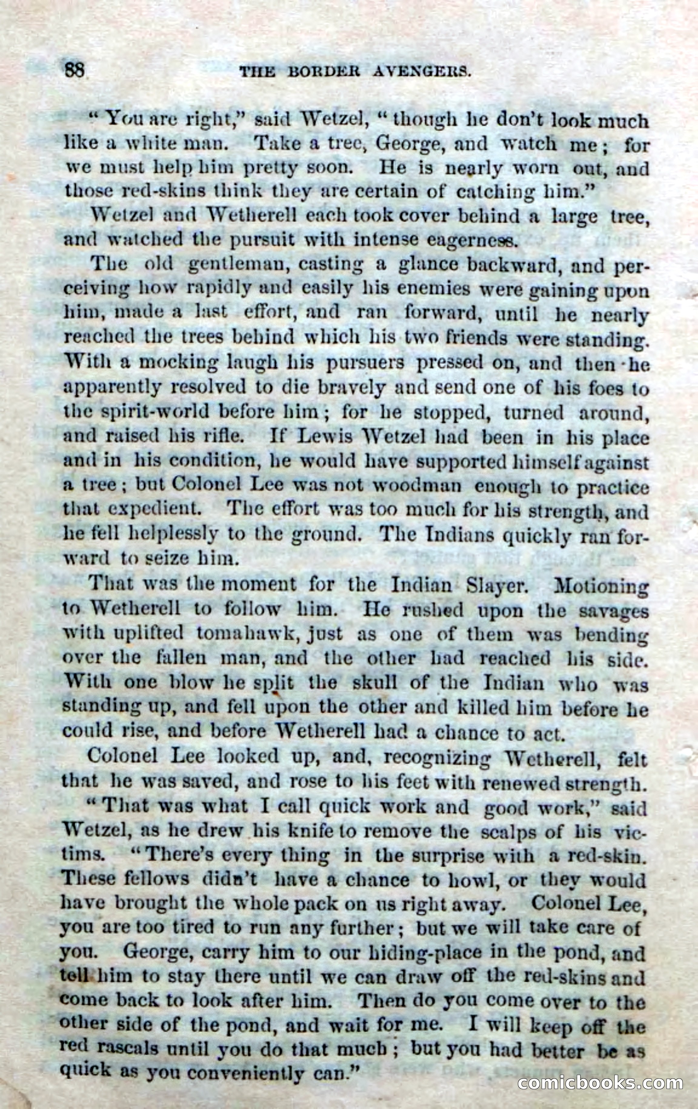 Beadle's Dime Novels No. 170: The Border Avengers — page 86 of 100