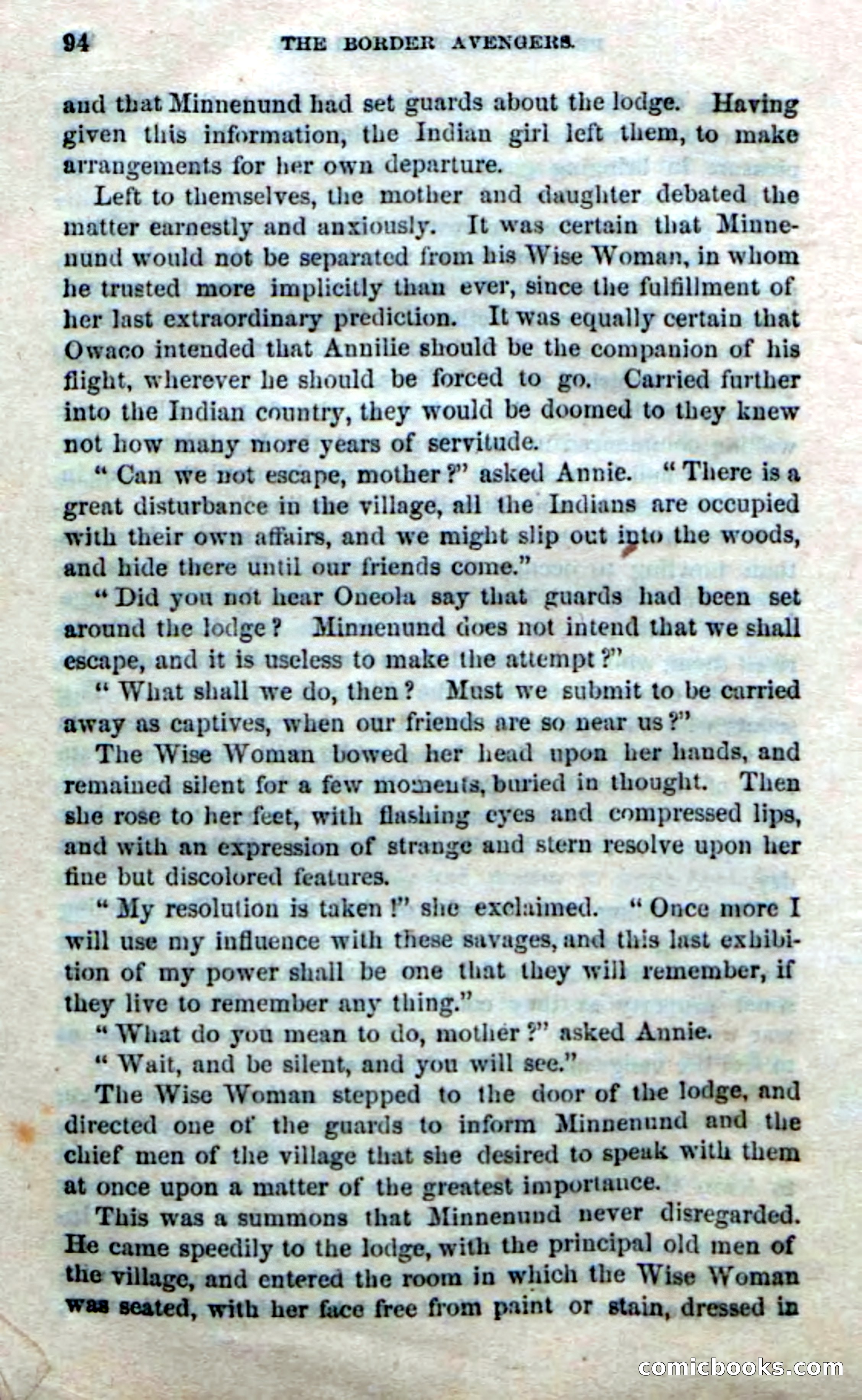 Beadle's Dime Novels No. 170: The Border Avengers — page 92 of 100