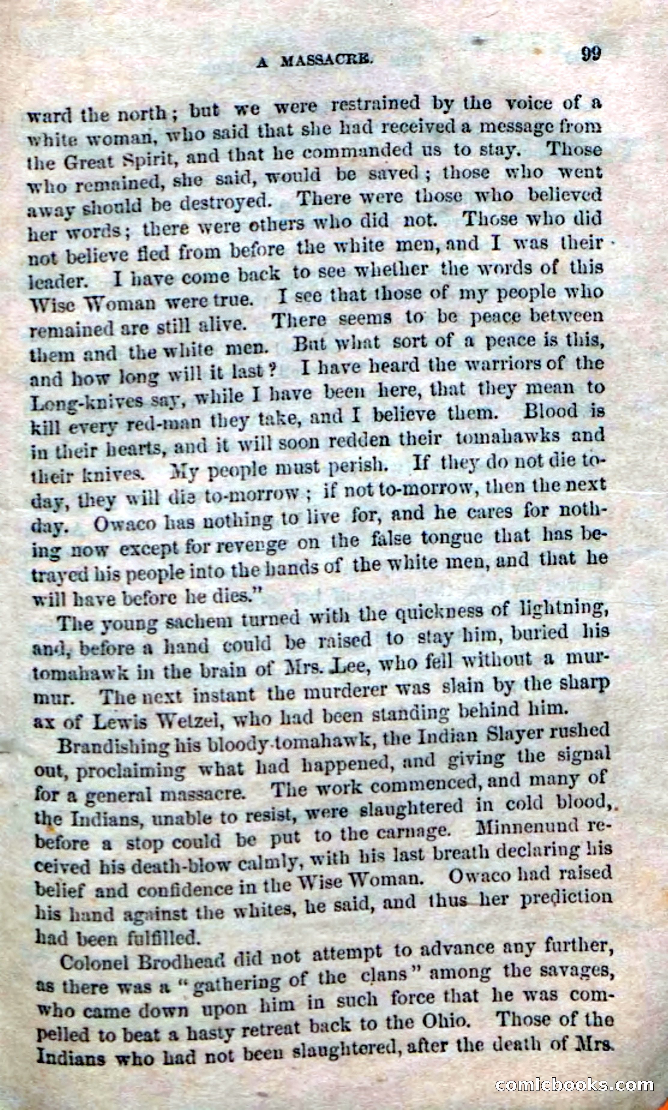 Beadle's Dime Novels No. 170: The Border Avengers — page 97 of 100