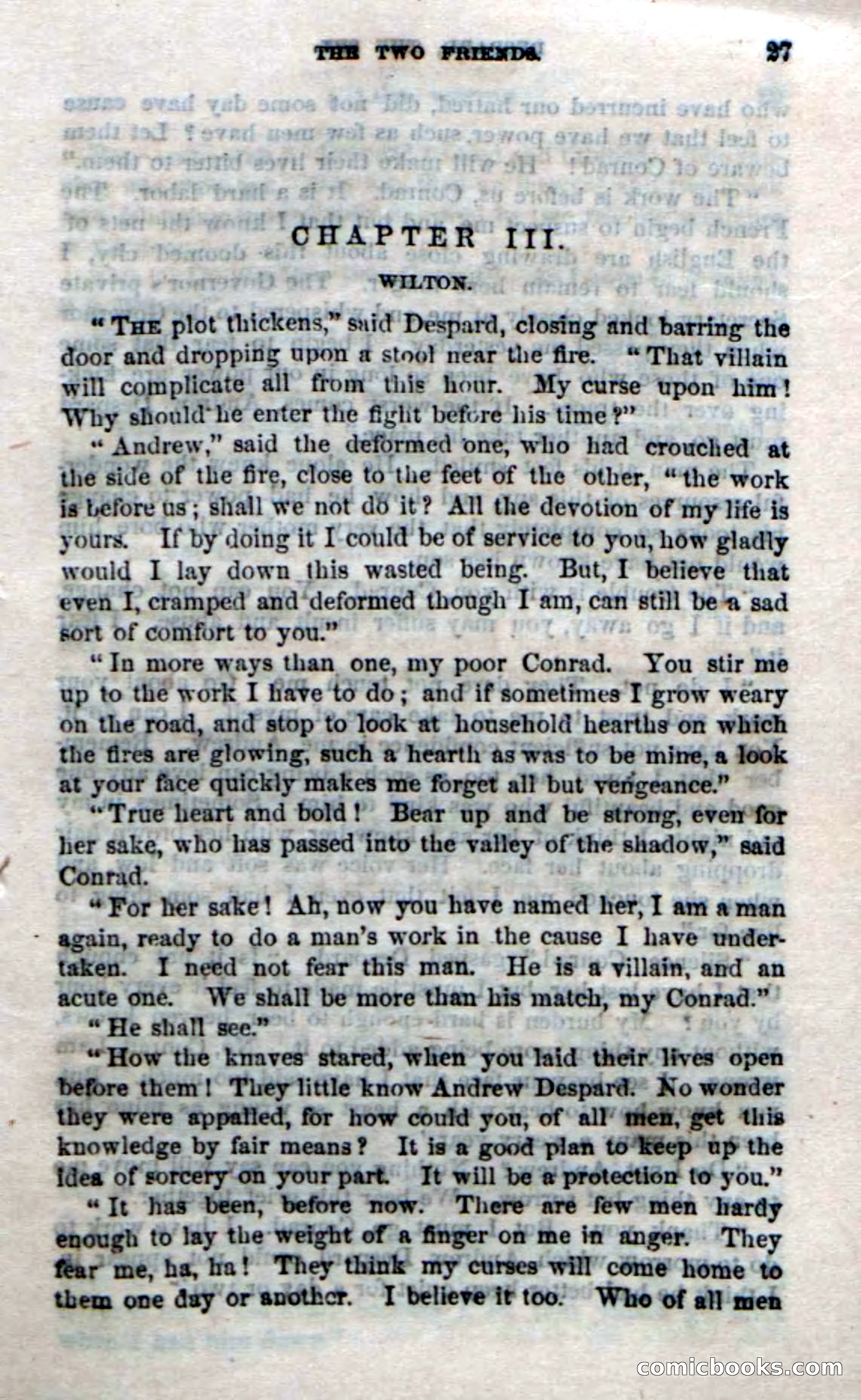 Beadle's Dime Novels No. 172: Despard, the Spy — page 25 of 100