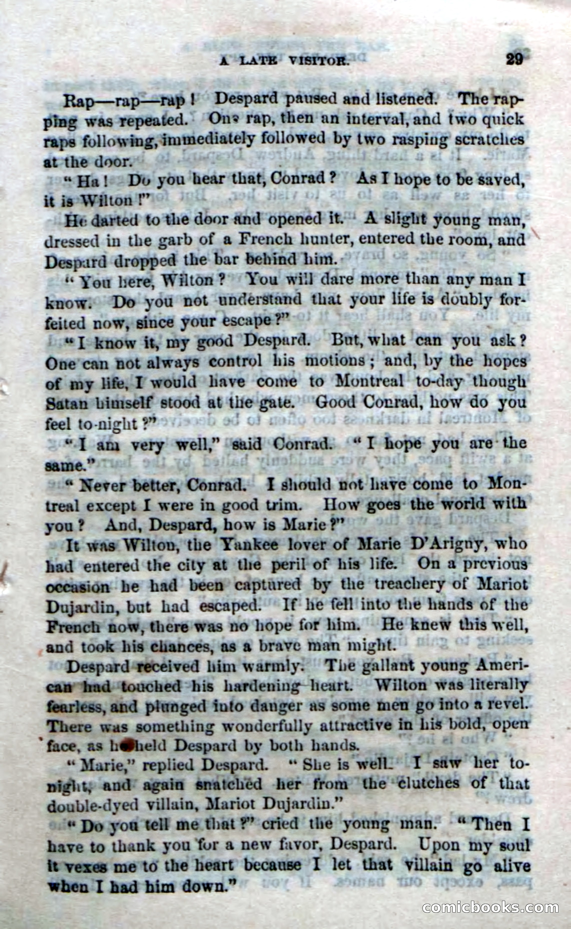 Beadle's Dime Novels No. 172: Despard, the Spy — page 27 of 100