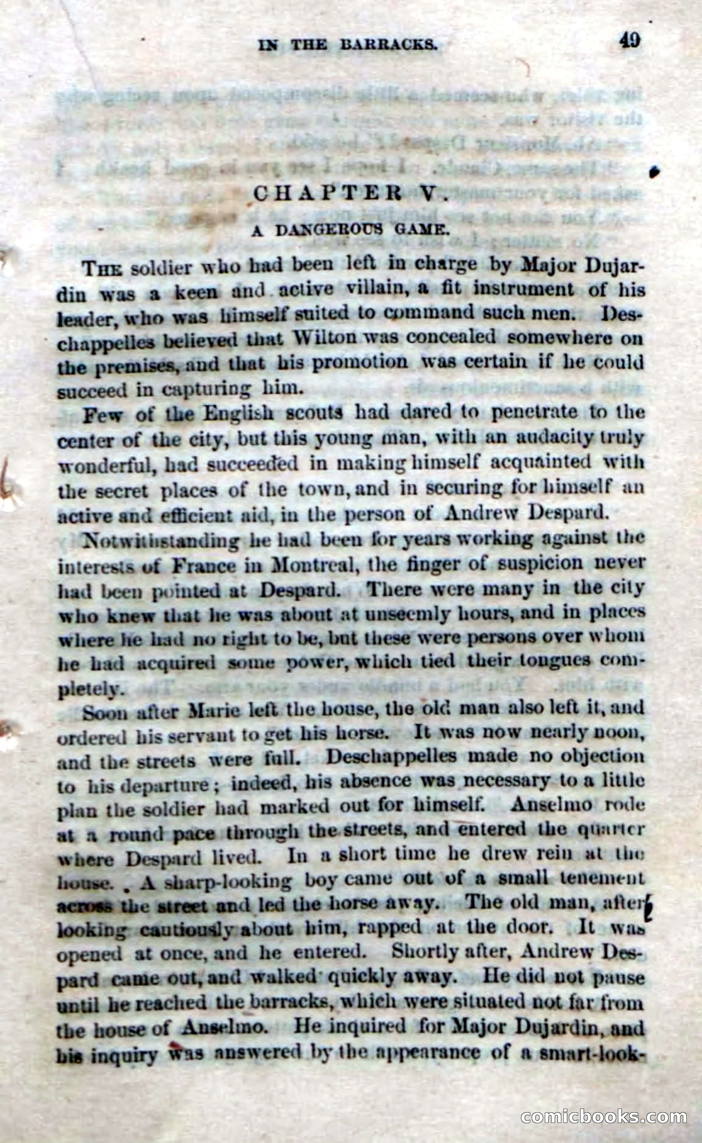 Beadle's Dime Novels No. 172: Despard, the Spy — page 47 of 100