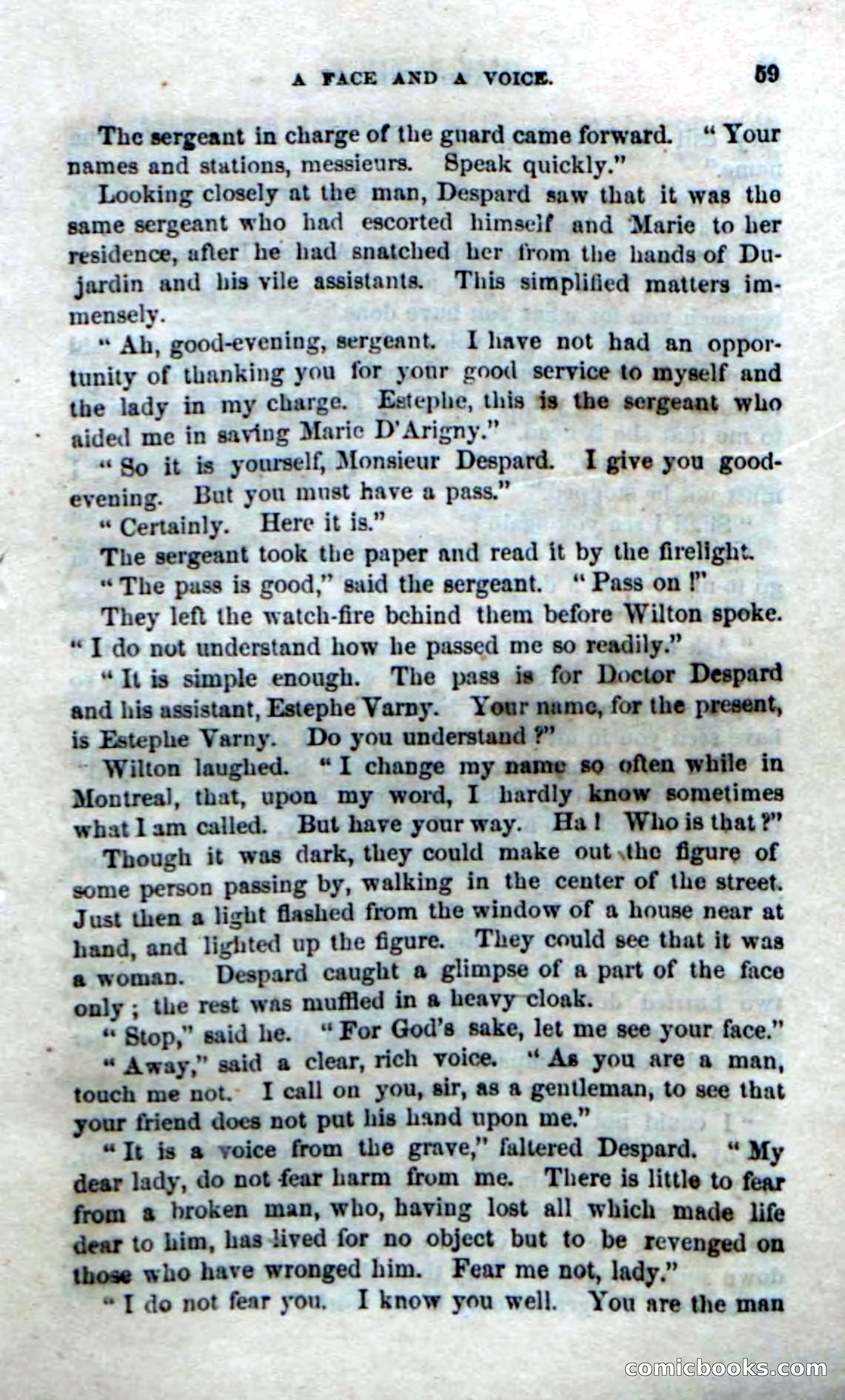 Beadle's Dime Novels No. 172: Despard, the Spy — page 57 of 100