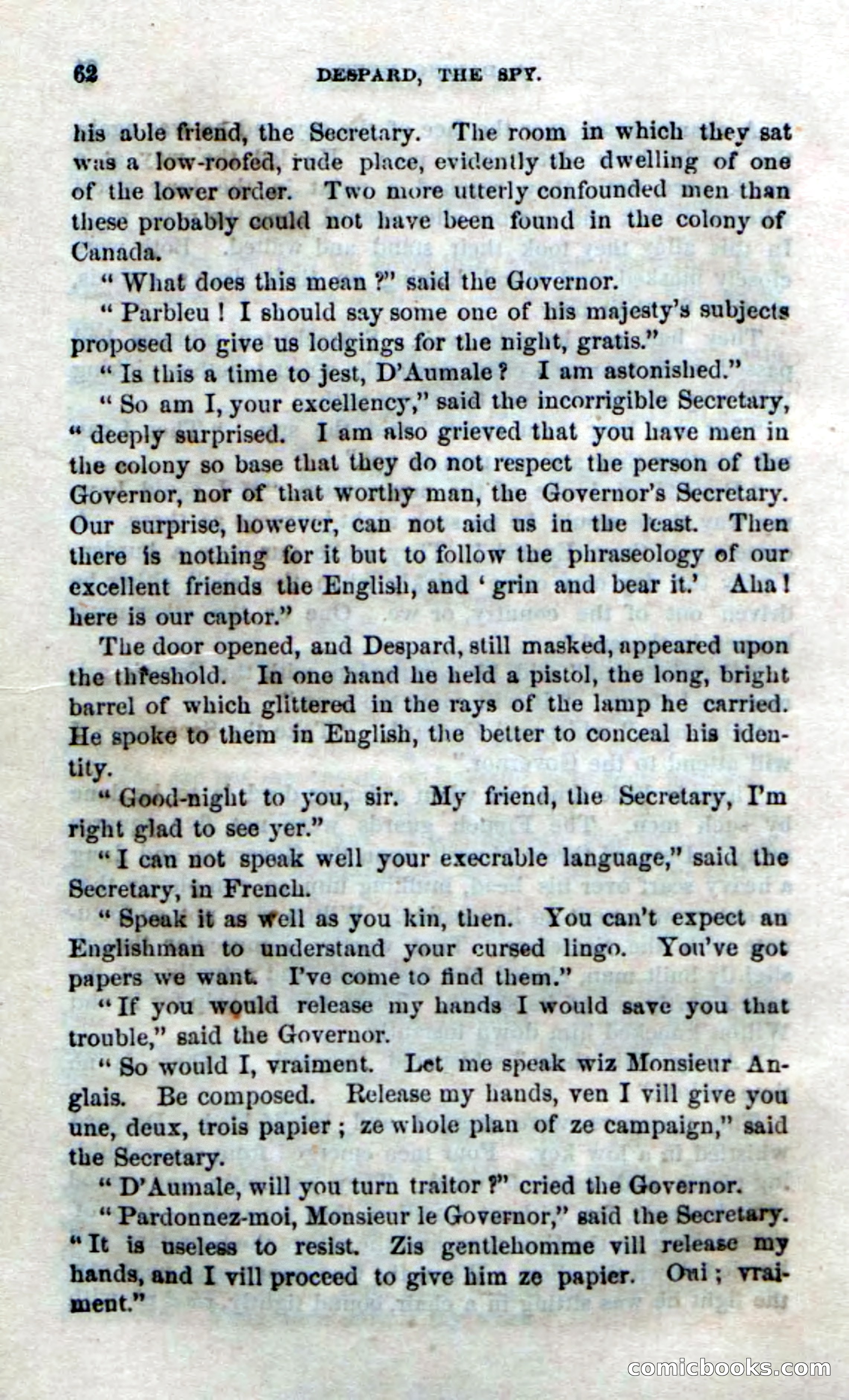 Beadle's Dime Novels No. 172: Despard, the Spy — page 60 of 100
