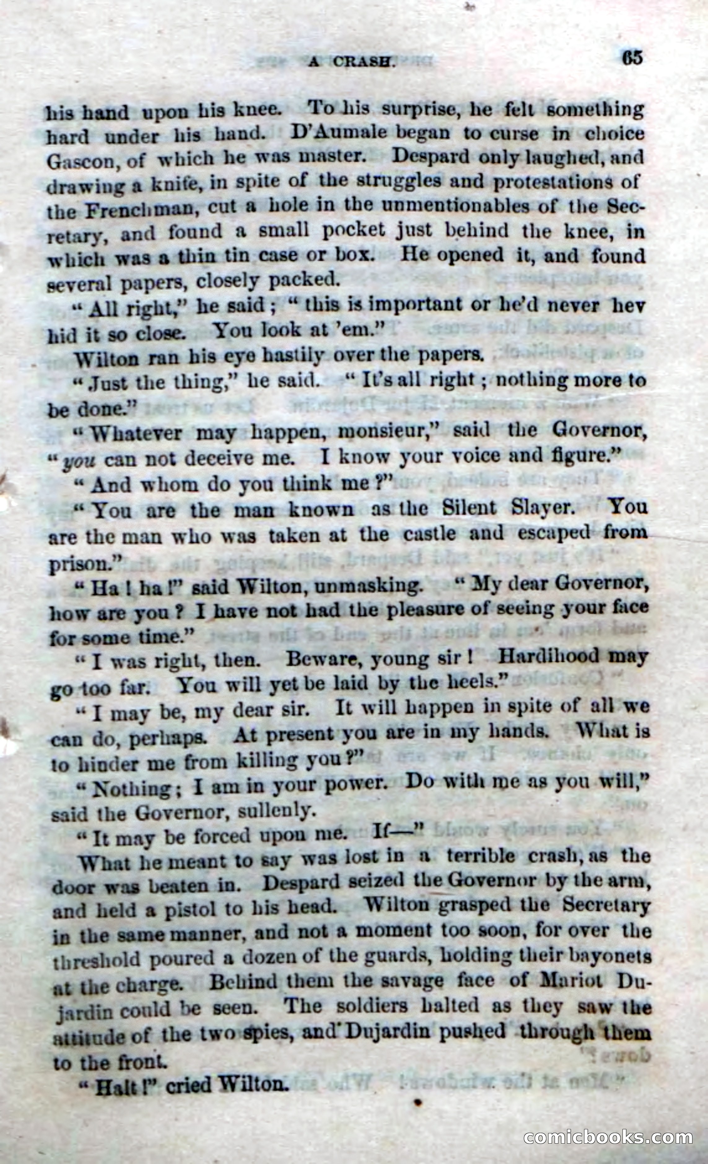 Beadle's Dime Novels No. 172: Despard, the Spy — page 63 of 100