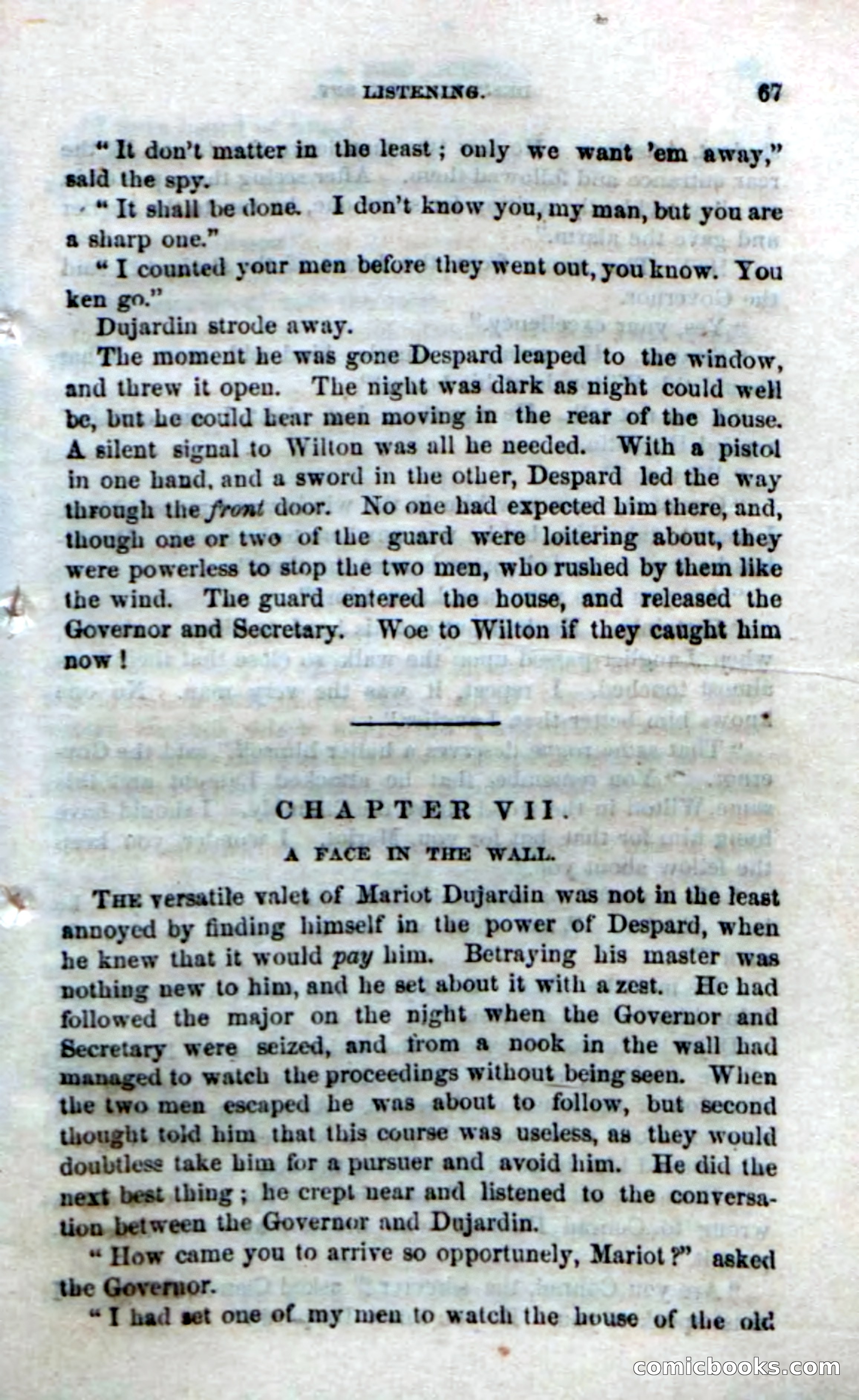 Beadle's Dime Novels No. 172: Despard, the Spy — page 65 of 100