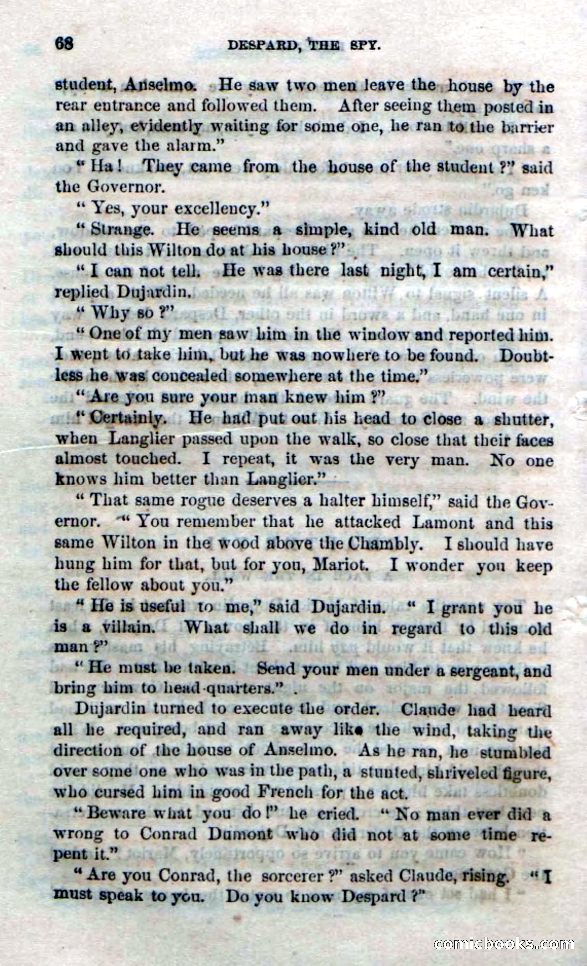 Beadle's Dime Novels No. 172: Despard, the Spy — page 66 of 100