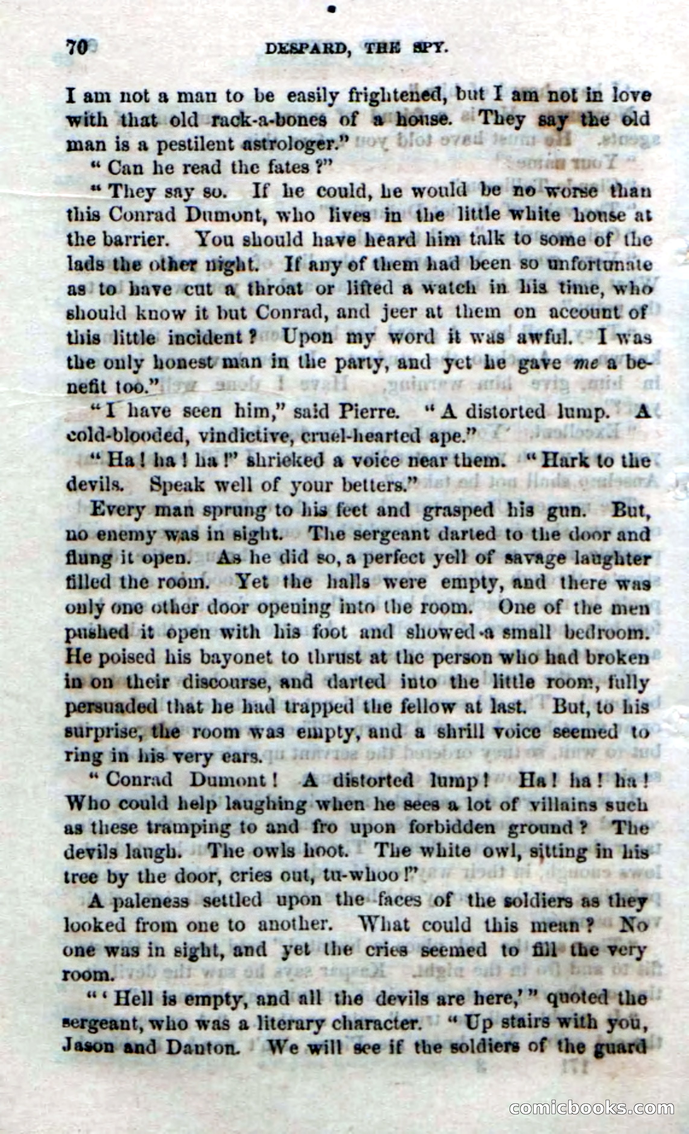 Beadle's Dime Novels No. 172: Despard, the Spy — page 68 of 100