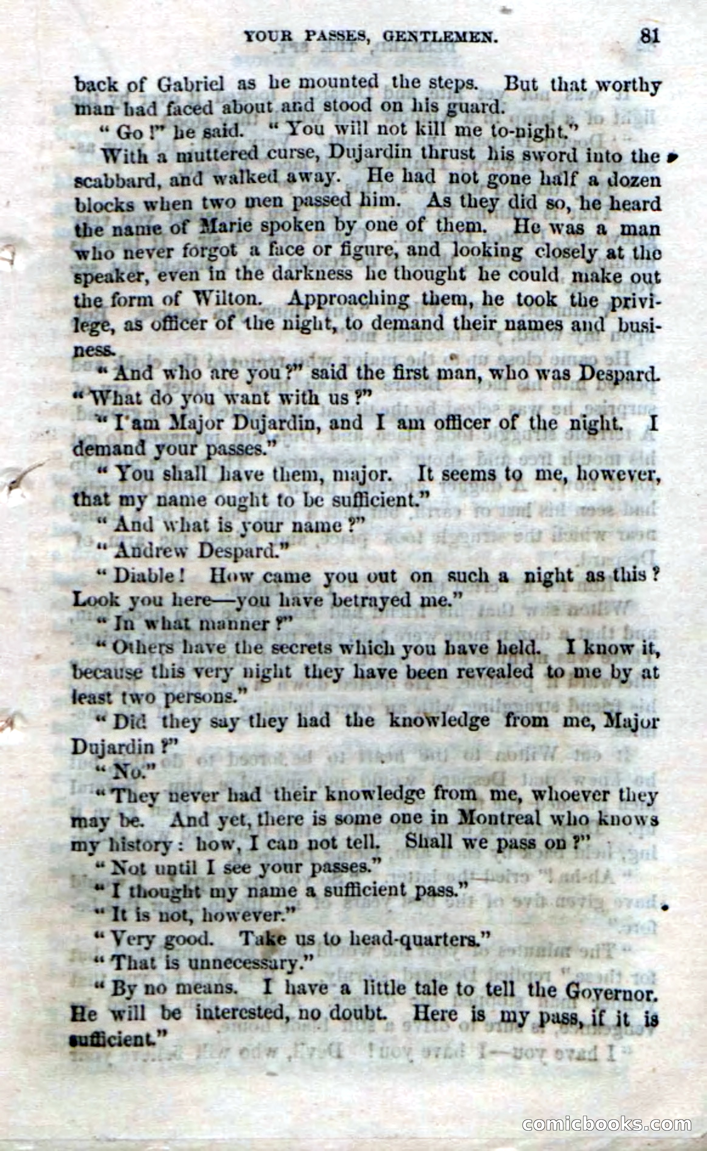 Beadle's Dime Novels No. 172: Despard, the Spy — page 79 of 100