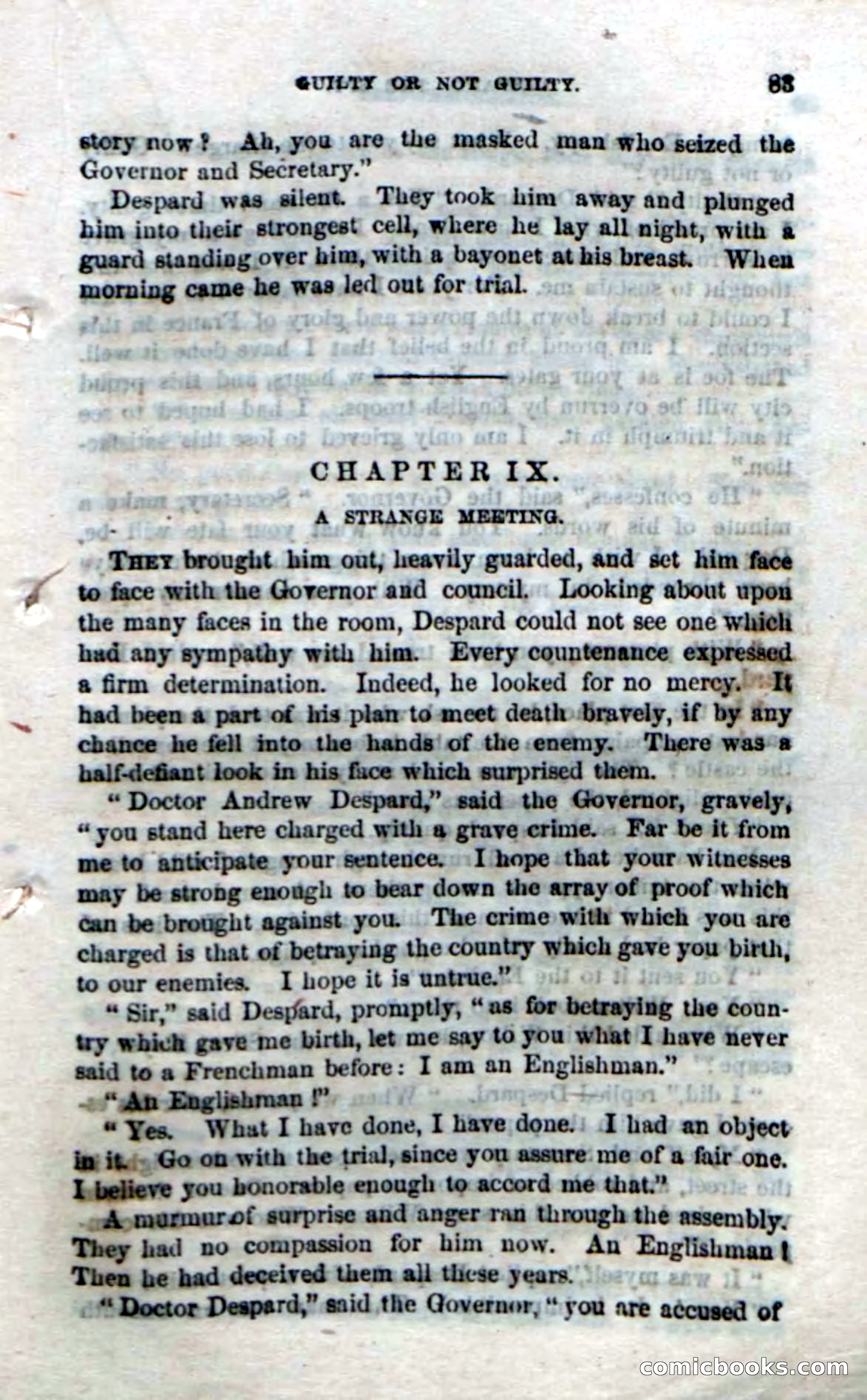 Beadle's Dime Novels No. 172: Despard, the Spy — page 81 of 100