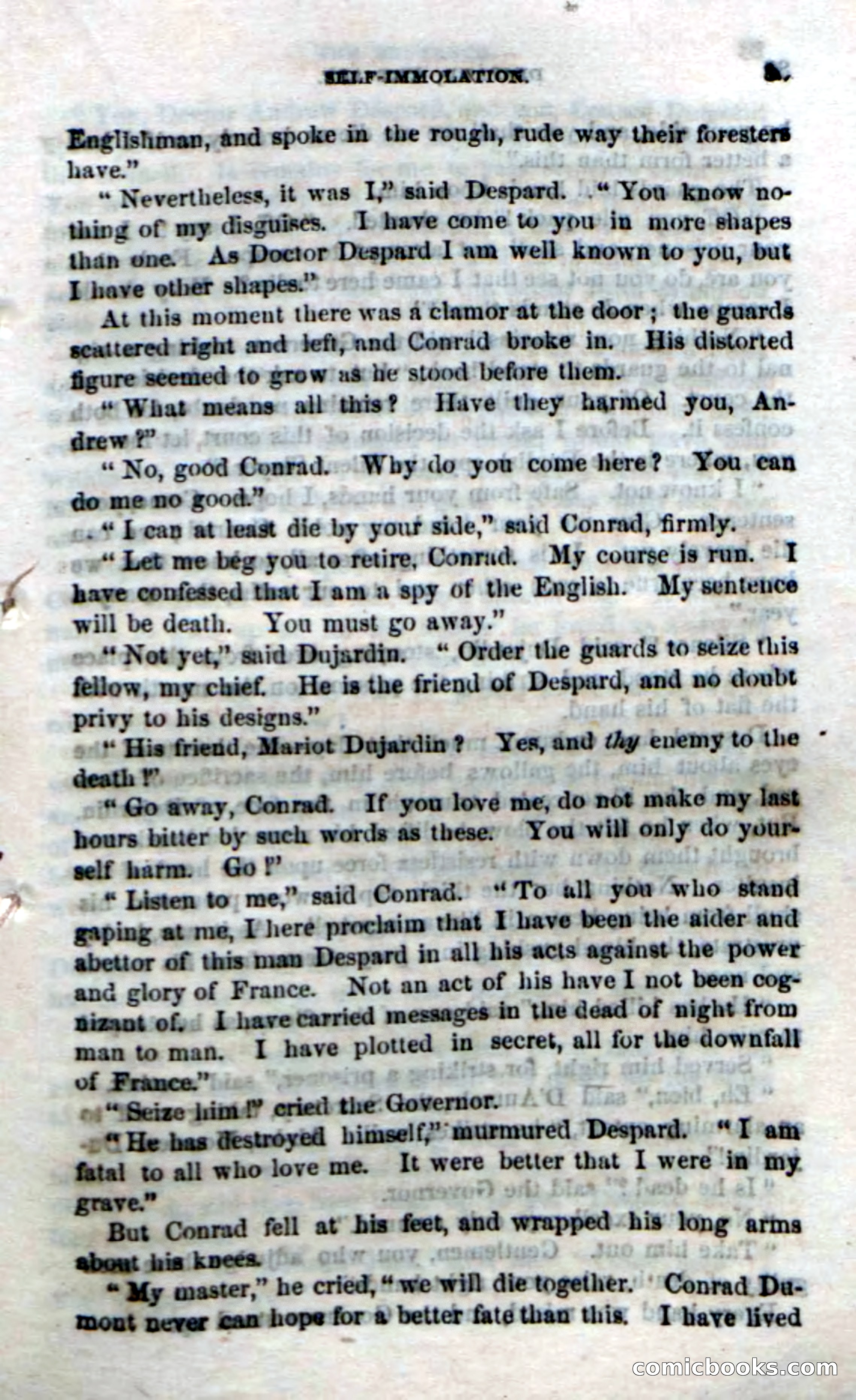 Beadle's Dime Novels No. 172: Despard, the Spy — page 83 of 100