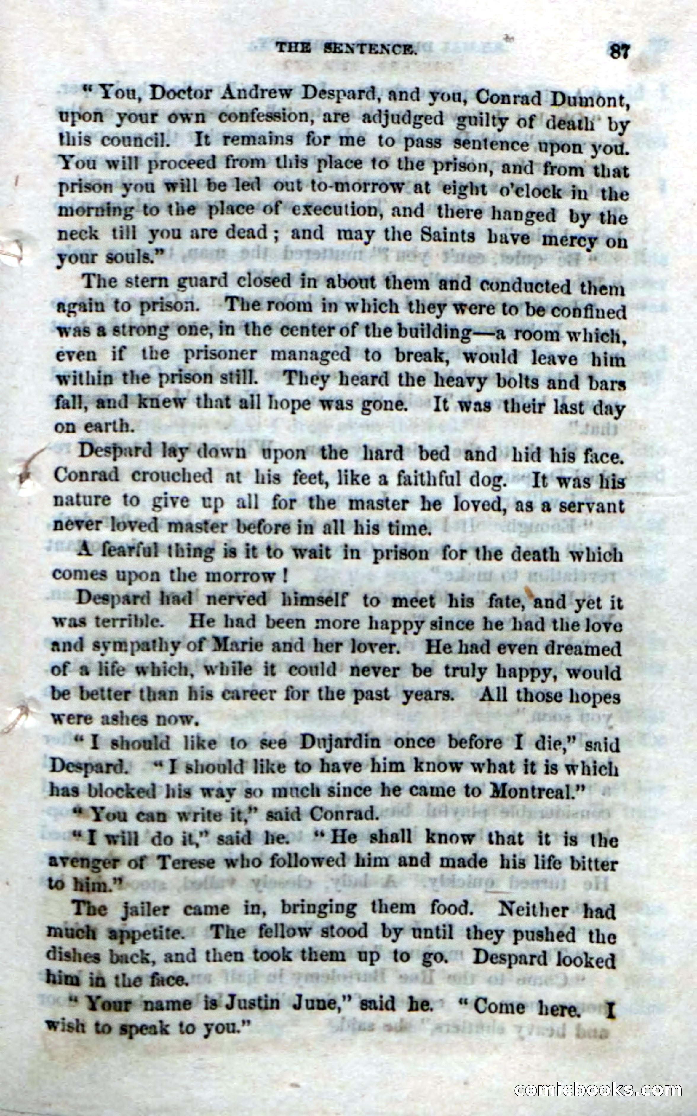 Beadle's Dime Novels No. 172: Despard, the Spy — page 85 of 100