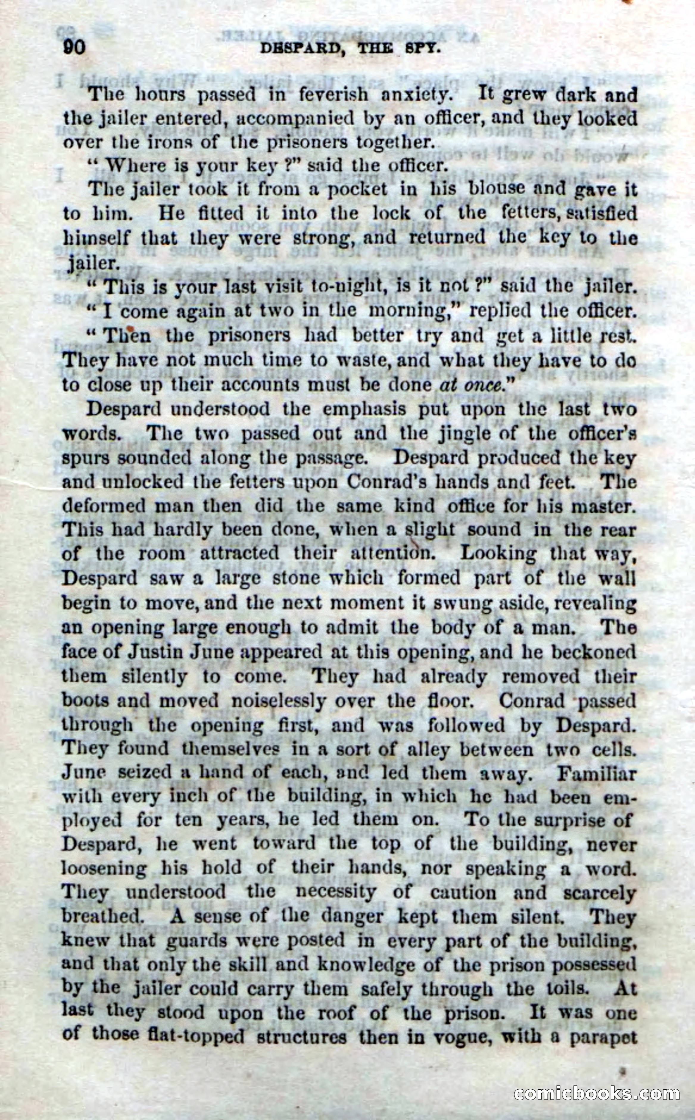 Beadle's Dime Novels No. 172: Despard, the Spy — page 88 of 100