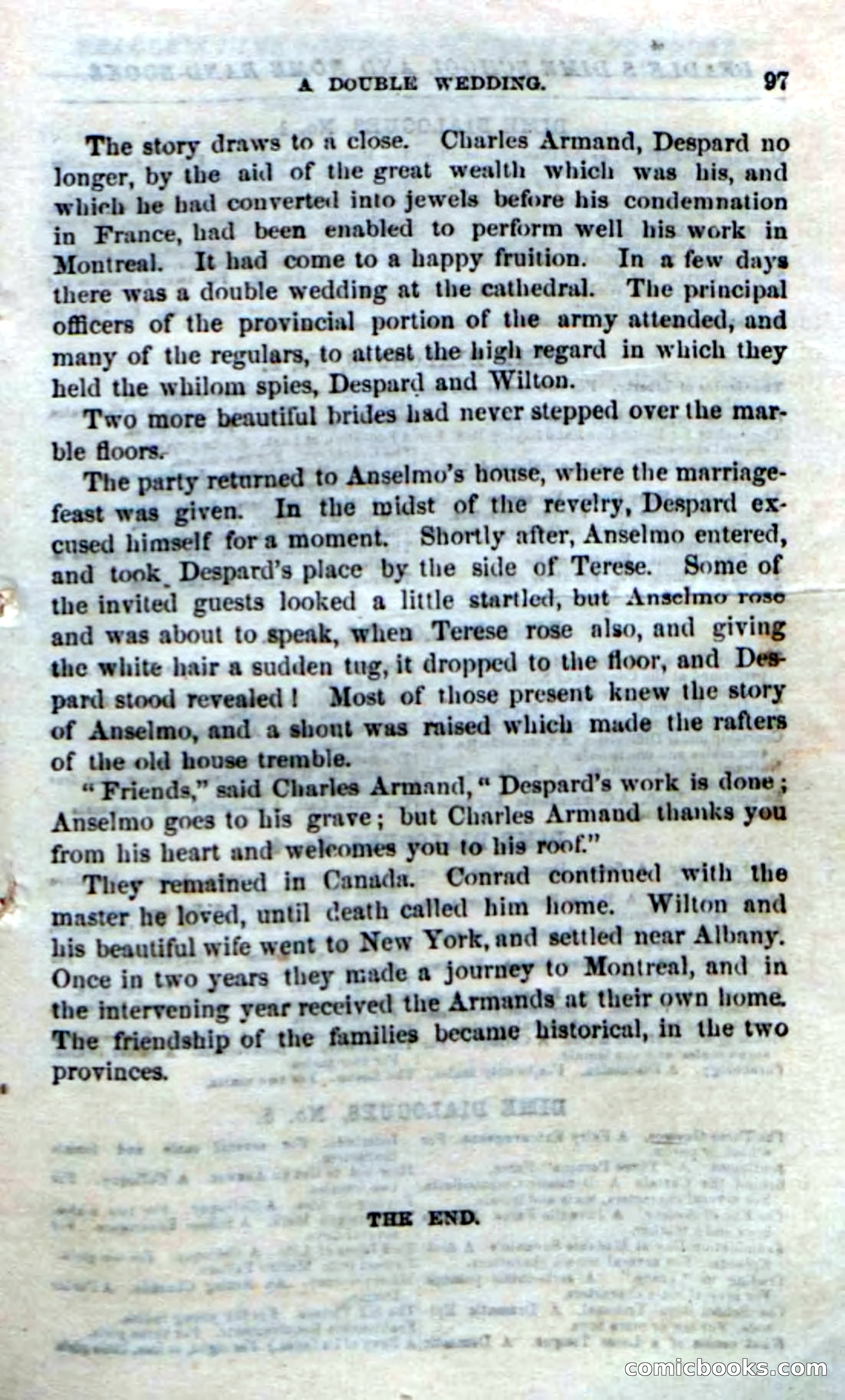 Beadle's Dime Novels No. 172: Despard, the Spy — page 95 of 100