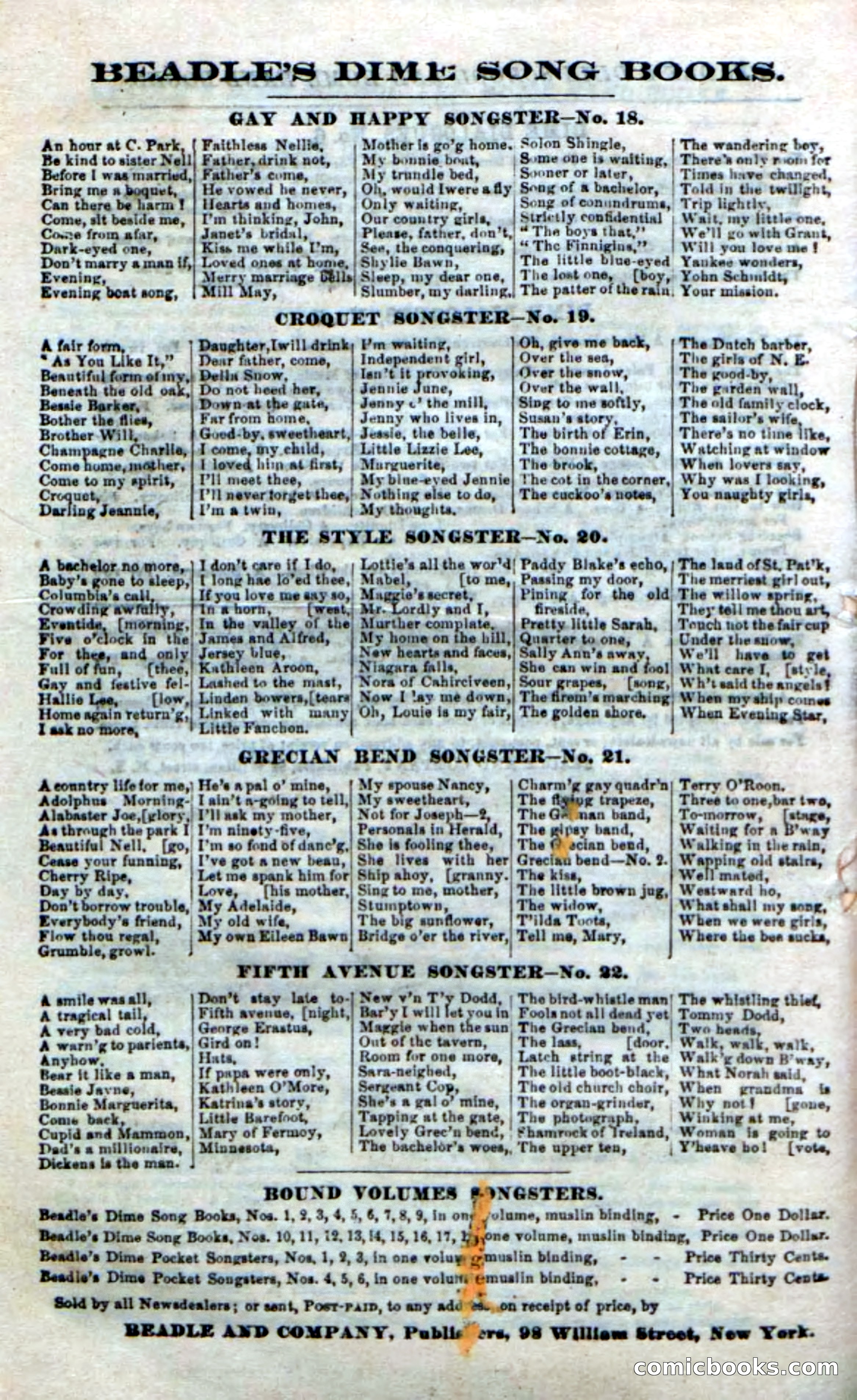 Beadle's Dime Novels No. 172: Despard, the Spy — page 98 of 100