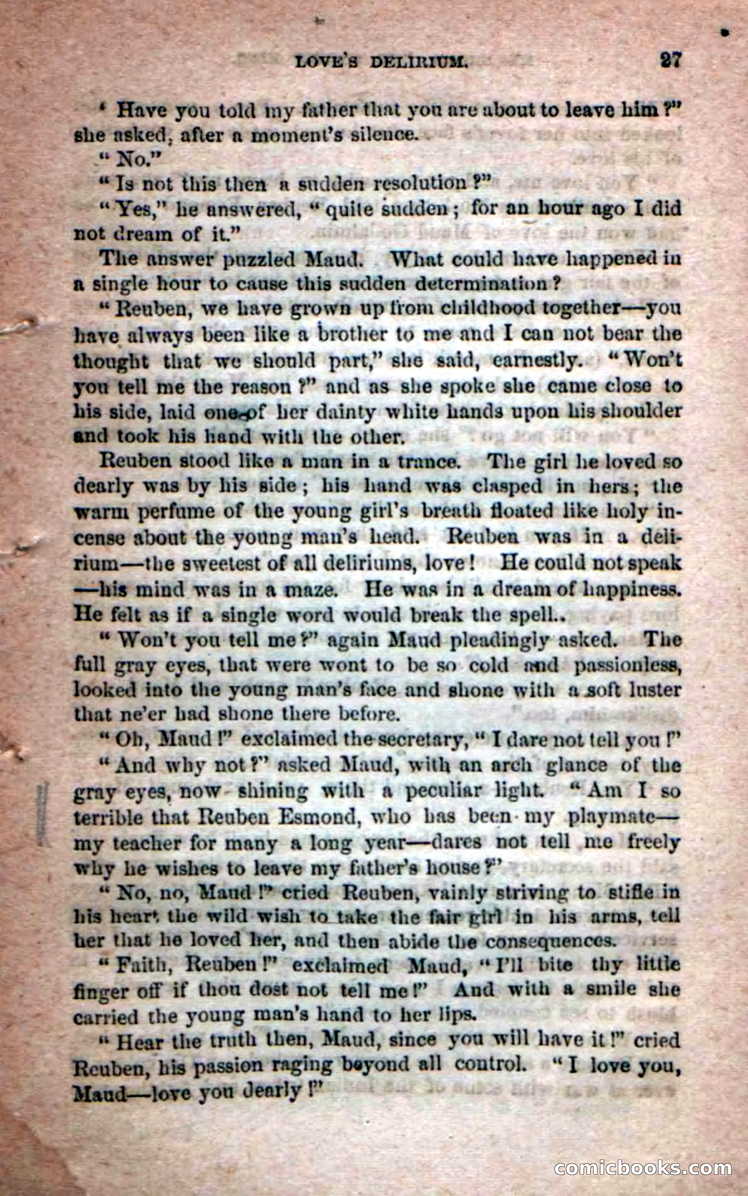 Beadle's Dime Novels No. 204: Metamora; or, The Forest King — page 25 of 98