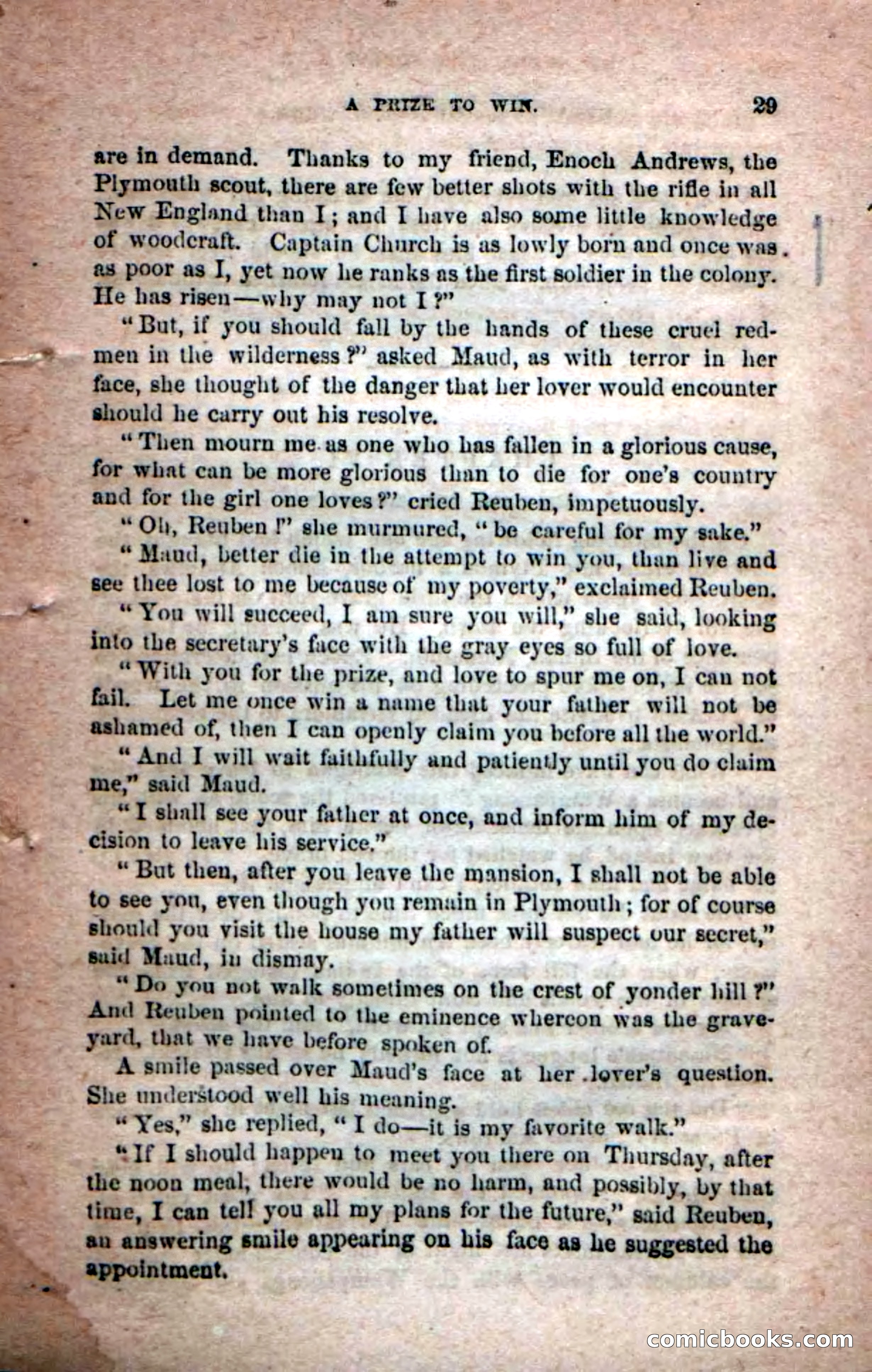 Beadle's Dime Novels No. 204: Metamora; or, The Forest King — page 27 of 98