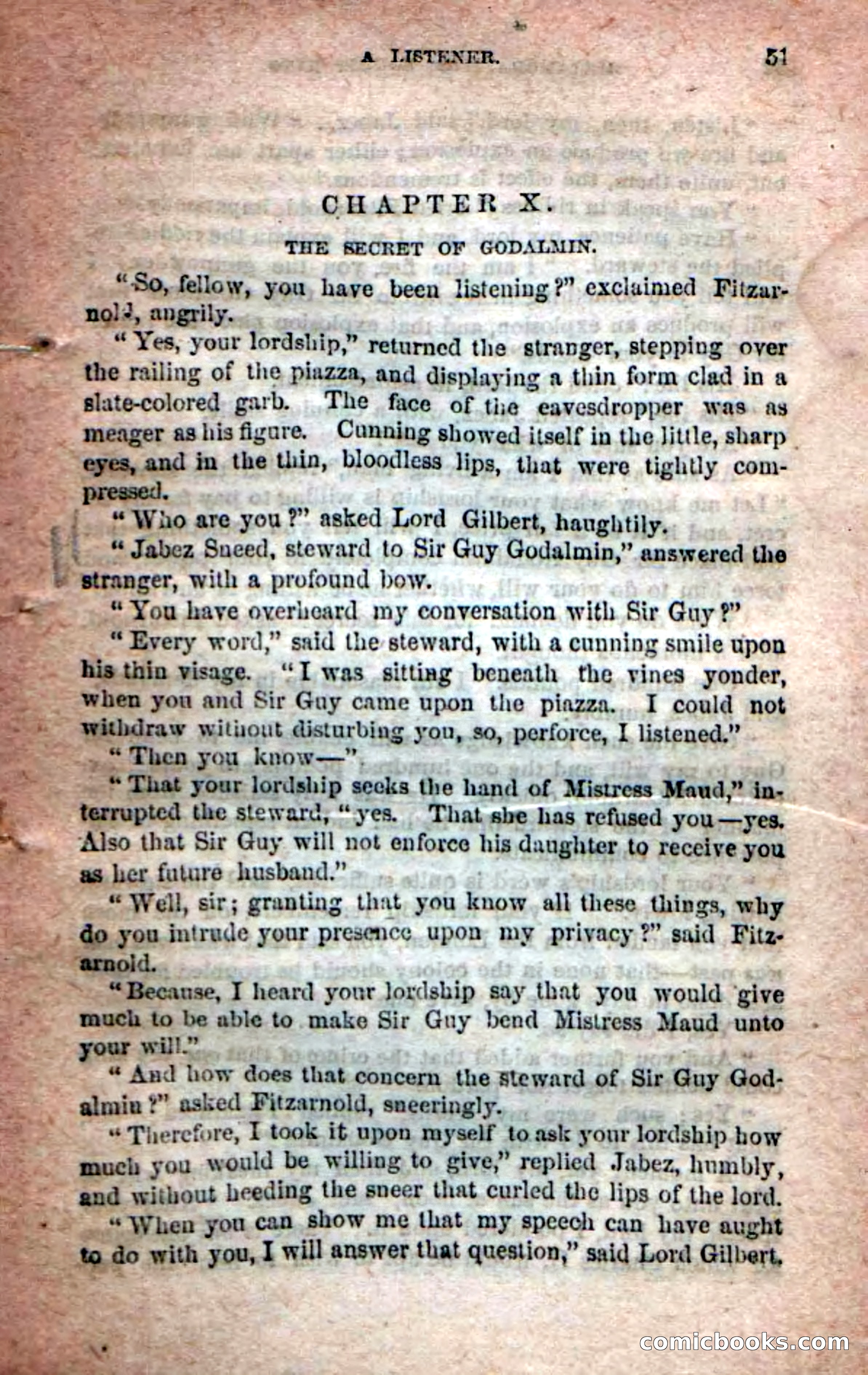 Beadle's Dime Novels No. 204: Metamora; or, The Forest King — page 49 of 98