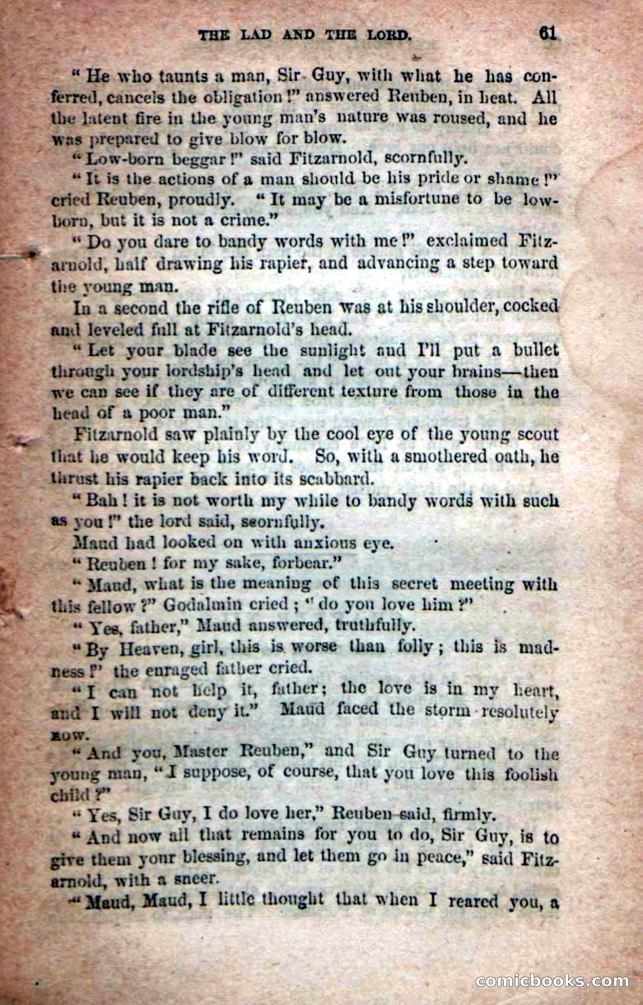 Beadle's Dime Novels No. 204: Metamora; or, The Forest King — page 59 of 98