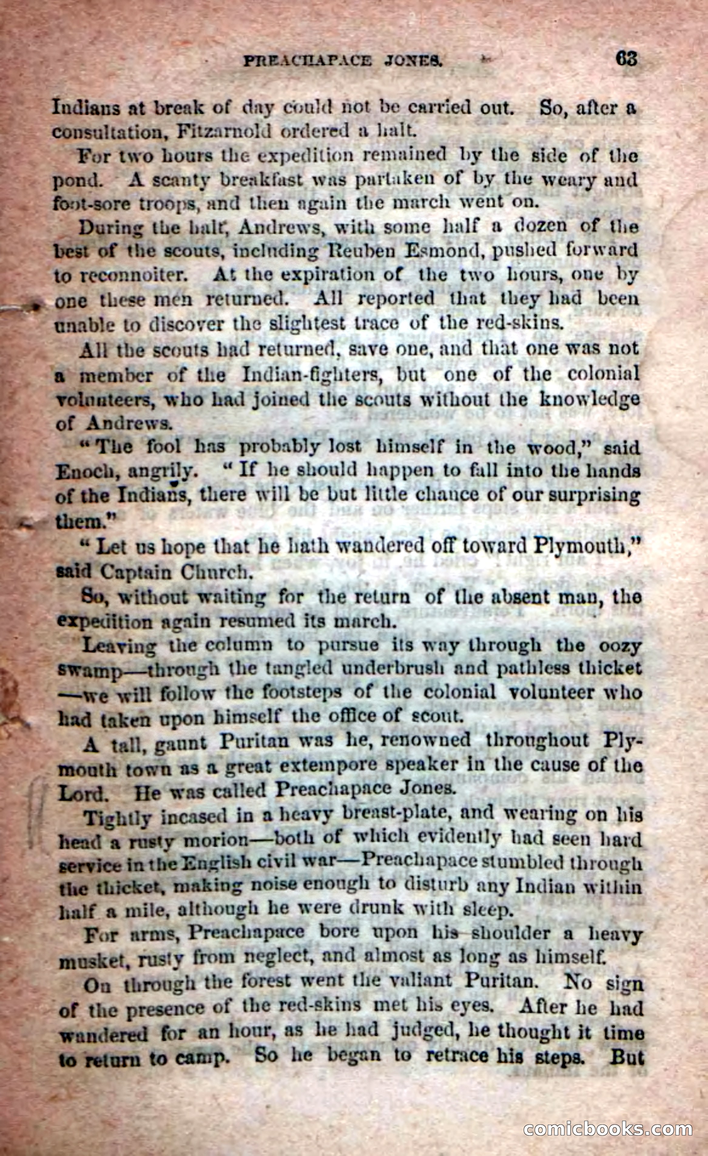 Beadle's Dime Novels No. 204: Metamora; or, The Forest King — page 61 of 98