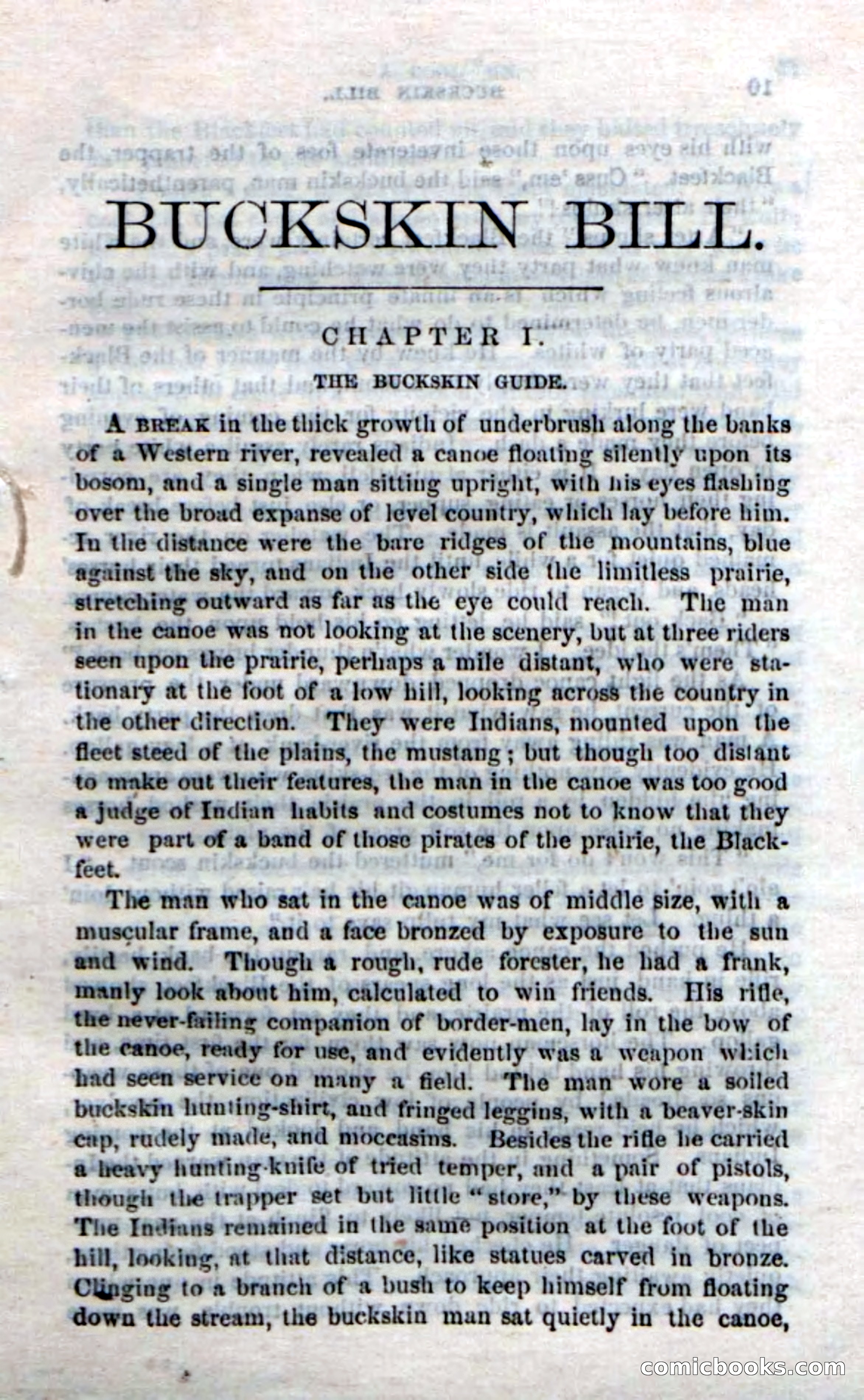 Beadle's Dime Novels No. 206: Buckskin Bill — page 7 of 100