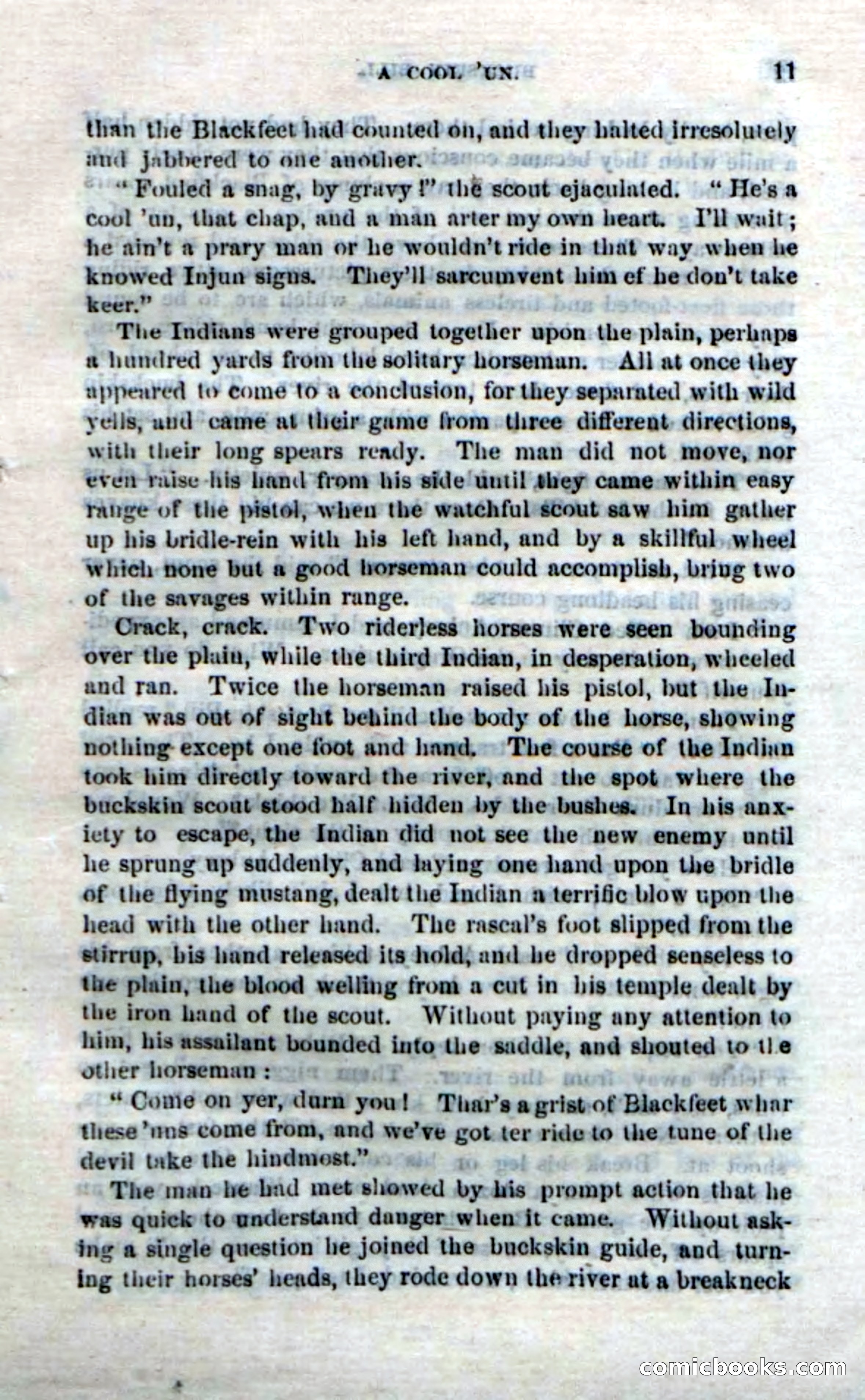 Beadle's Dime Novels No. 206: Buckskin Bill — page 9 of 100