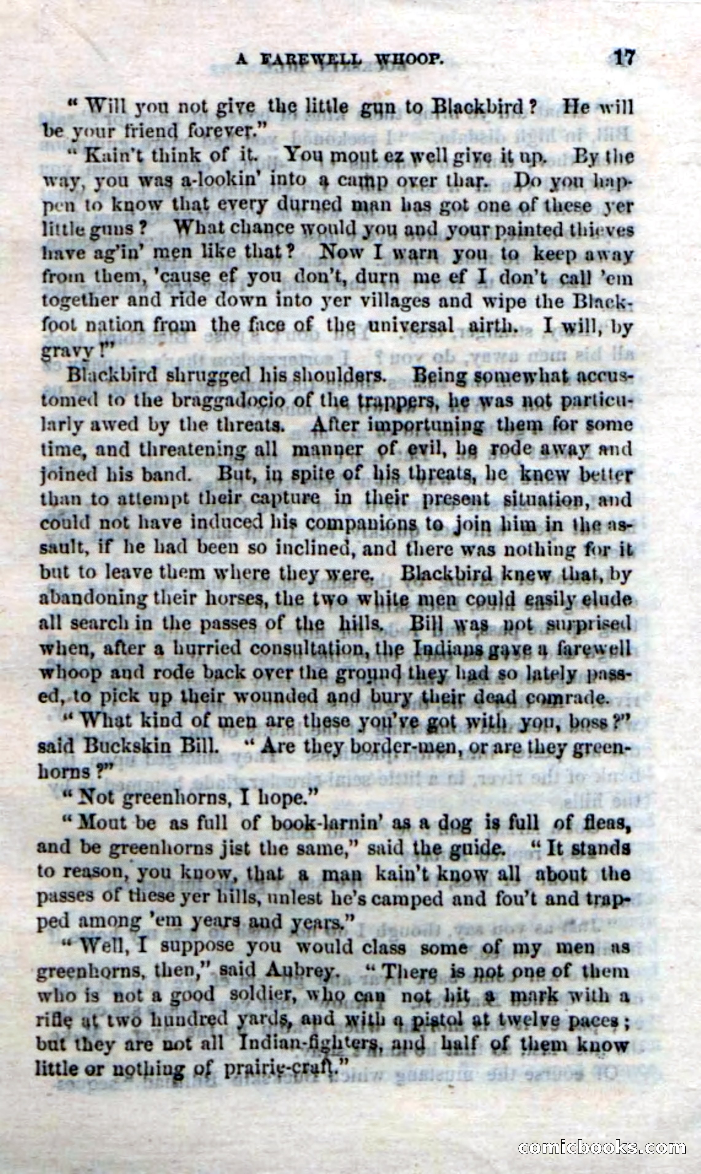 Beadle's Dime Novels No. 206: Buckskin Bill — page 15 of 100