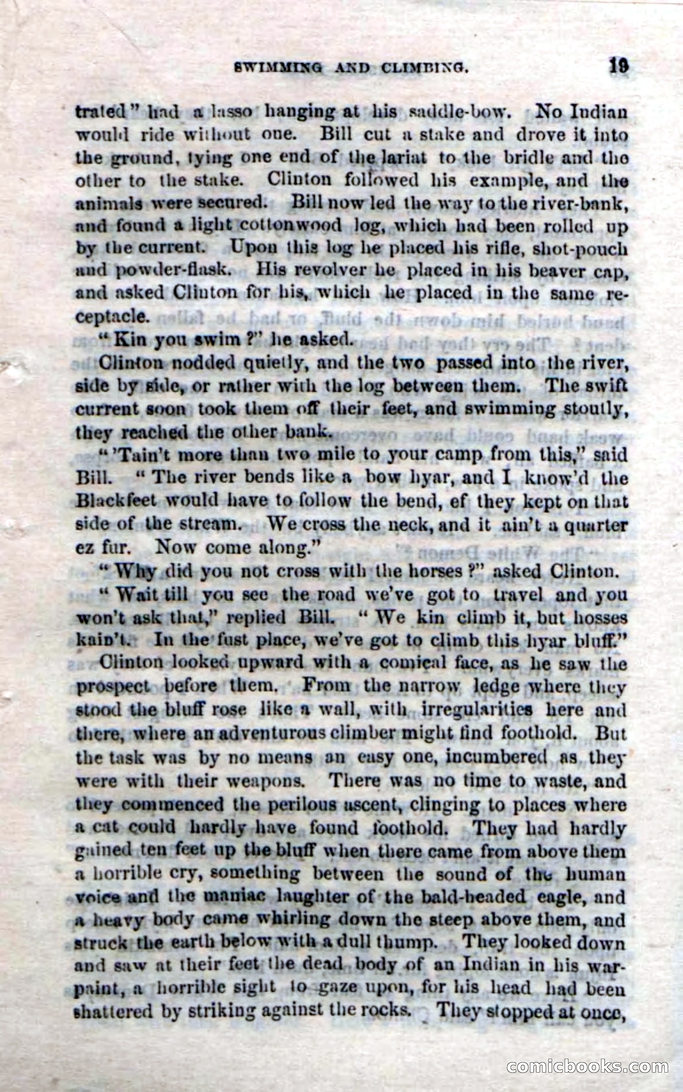 Beadle's Dime Novels No. 206: Buckskin Bill — page 17 of 100