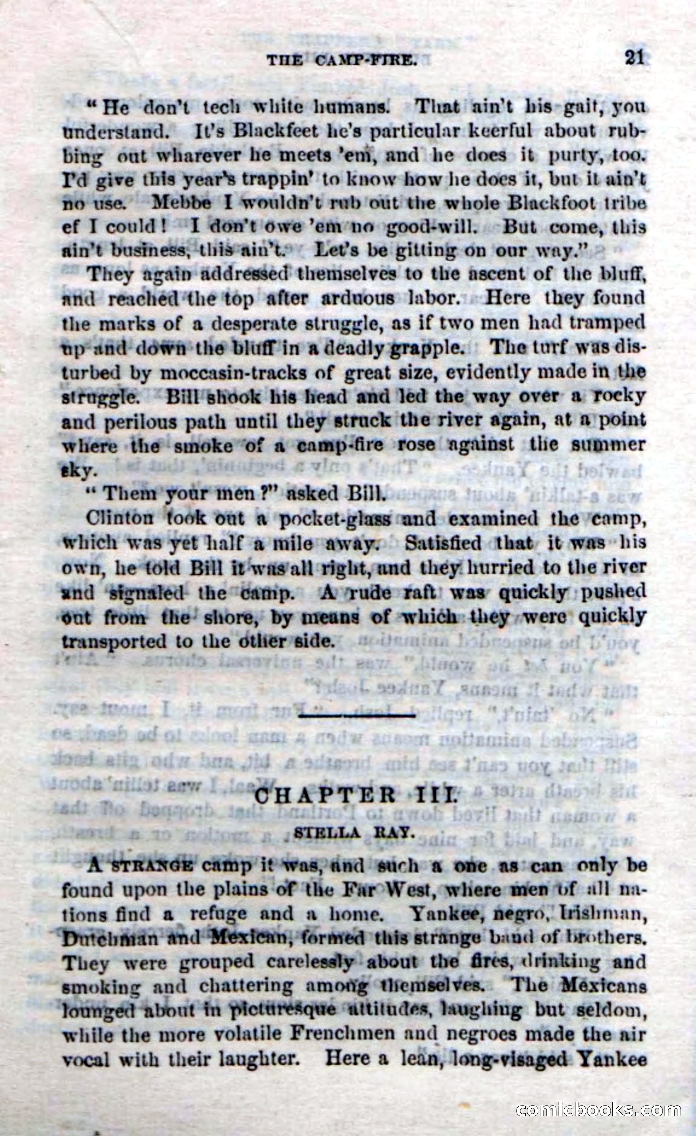Beadle's Dime Novels No. 206: Buckskin Bill — page 19 of 100