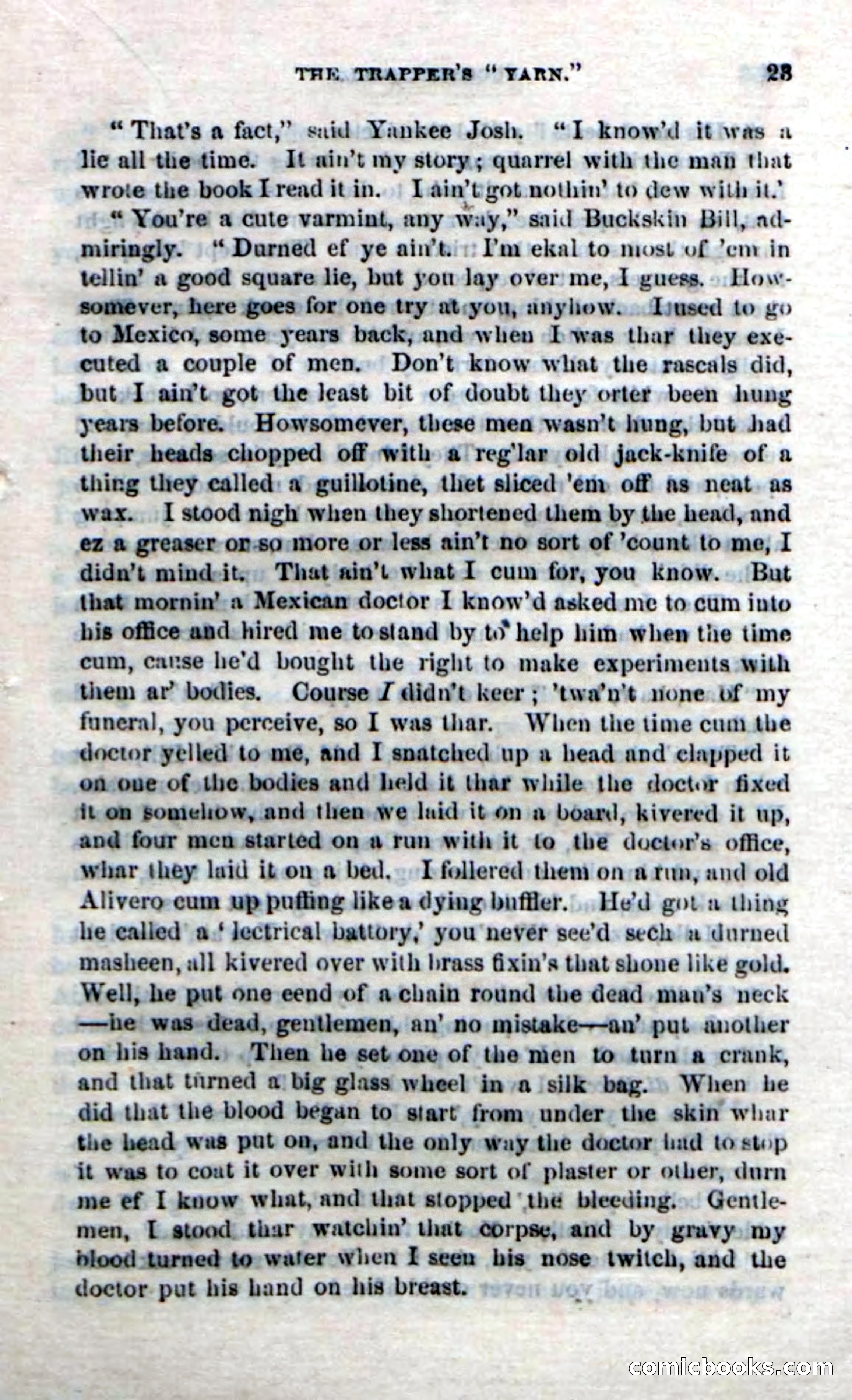 Beadle's Dime Novels No. 206: Buckskin Bill — page 21 of 100