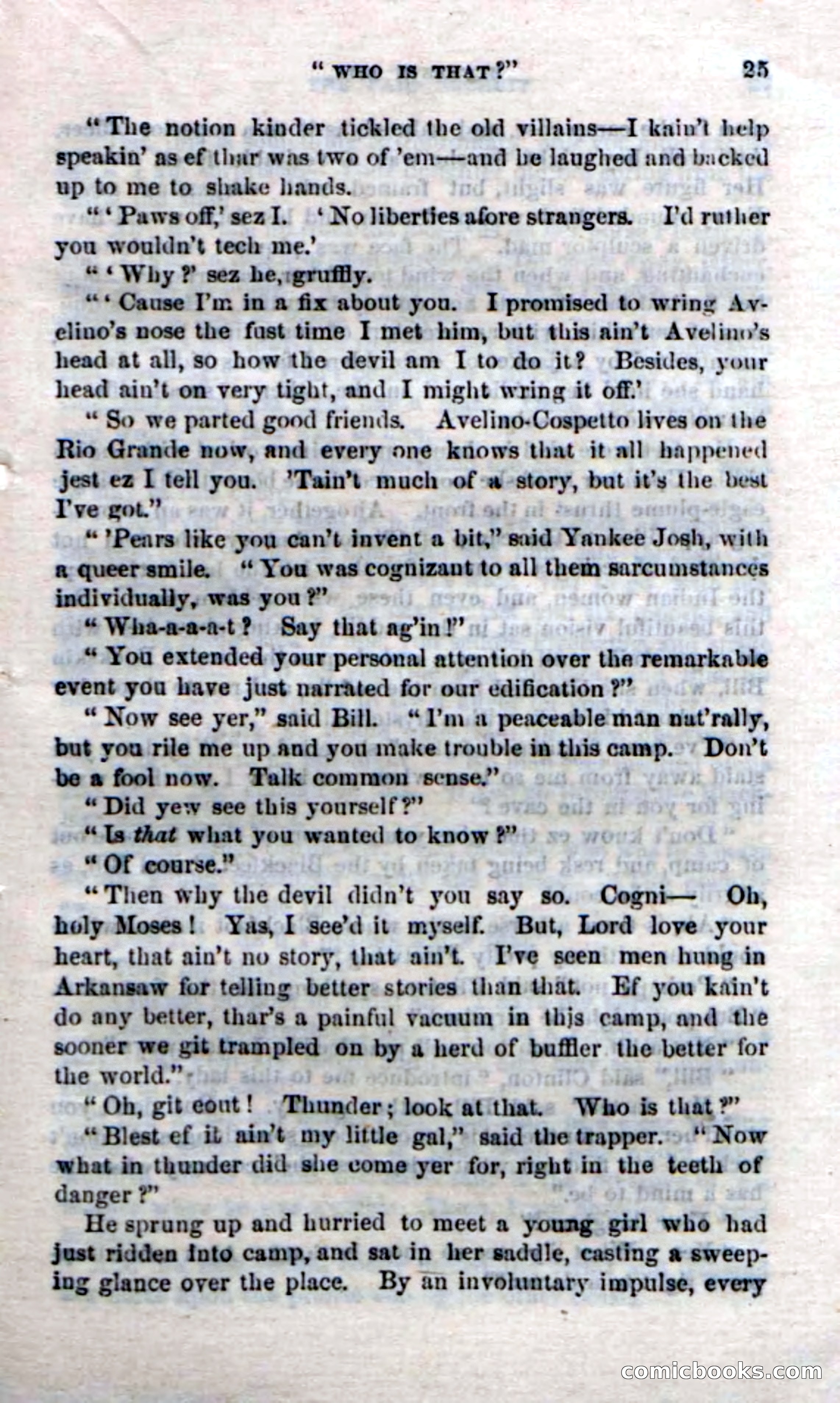 Beadle's Dime Novels No. 206: Buckskin Bill — page 23 of 100