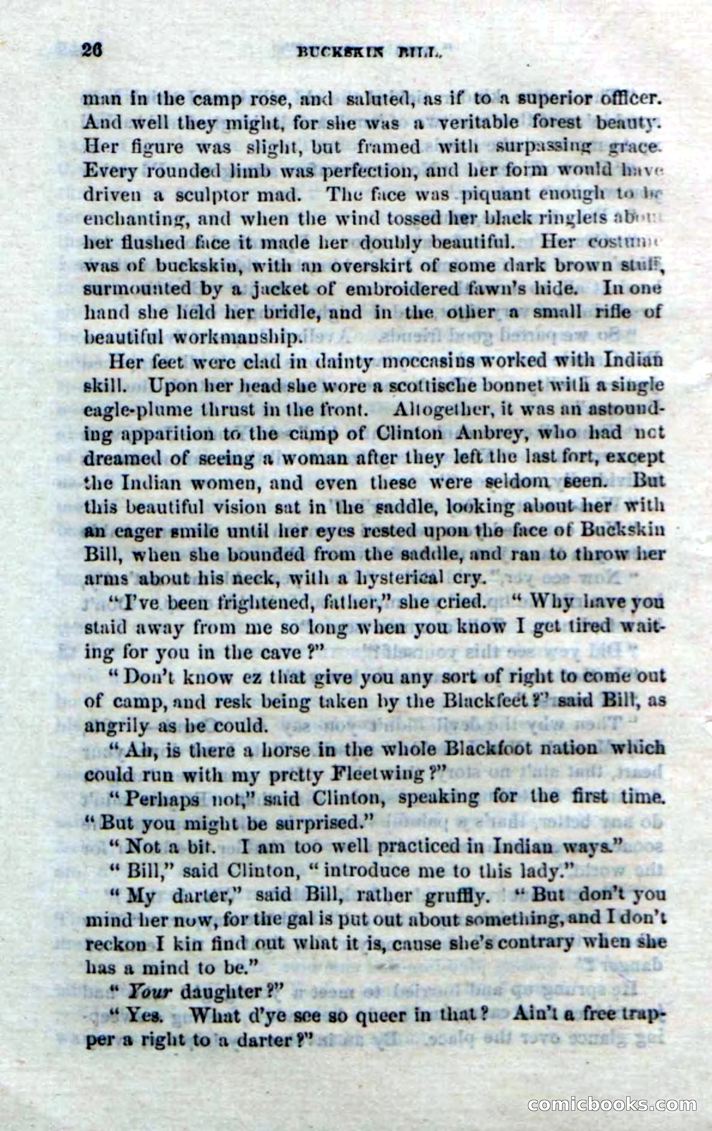 Beadle's Dime Novels No. 206: Buckskin Bill — page 24 of 100