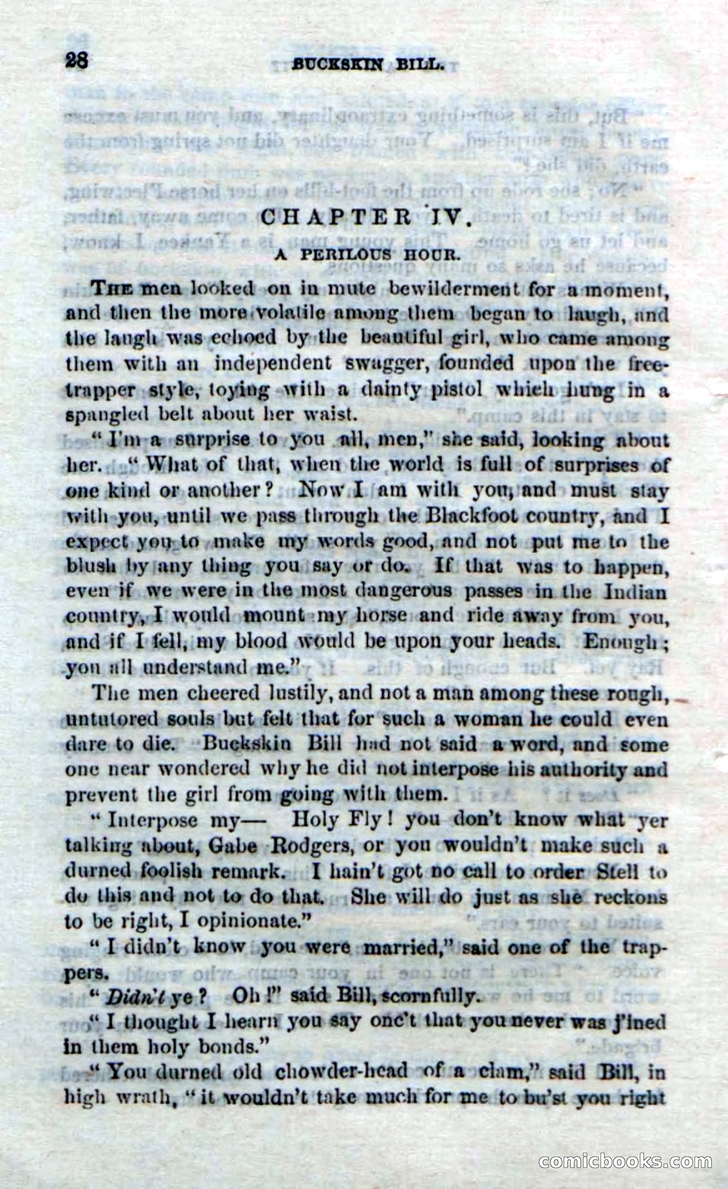 Beadle's Dime Novels No. 206: Buckskin Bill — page 26 of 100