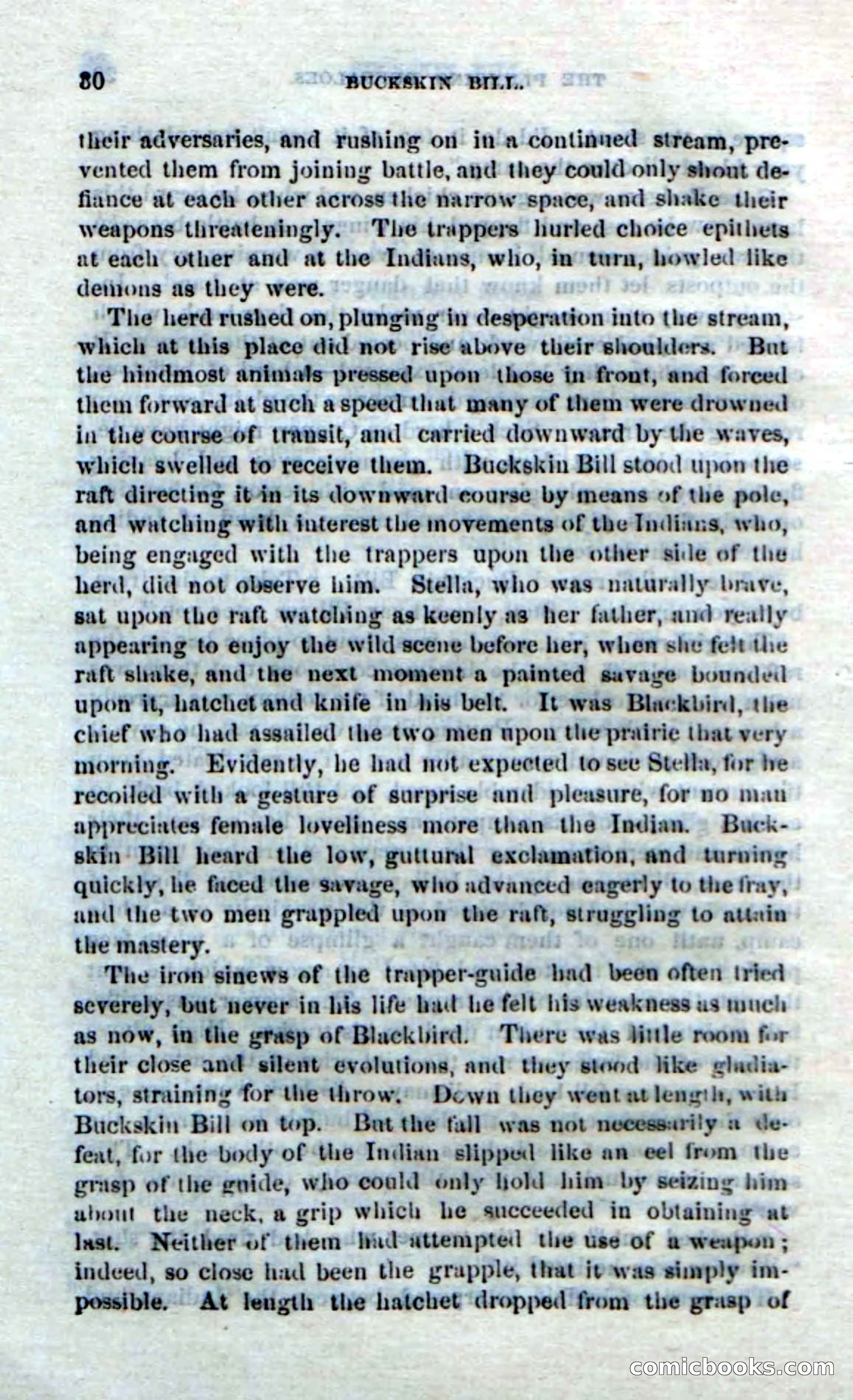 Beadle's Dime Novels No. 206: Buckskin Bill — page 28 of 100
